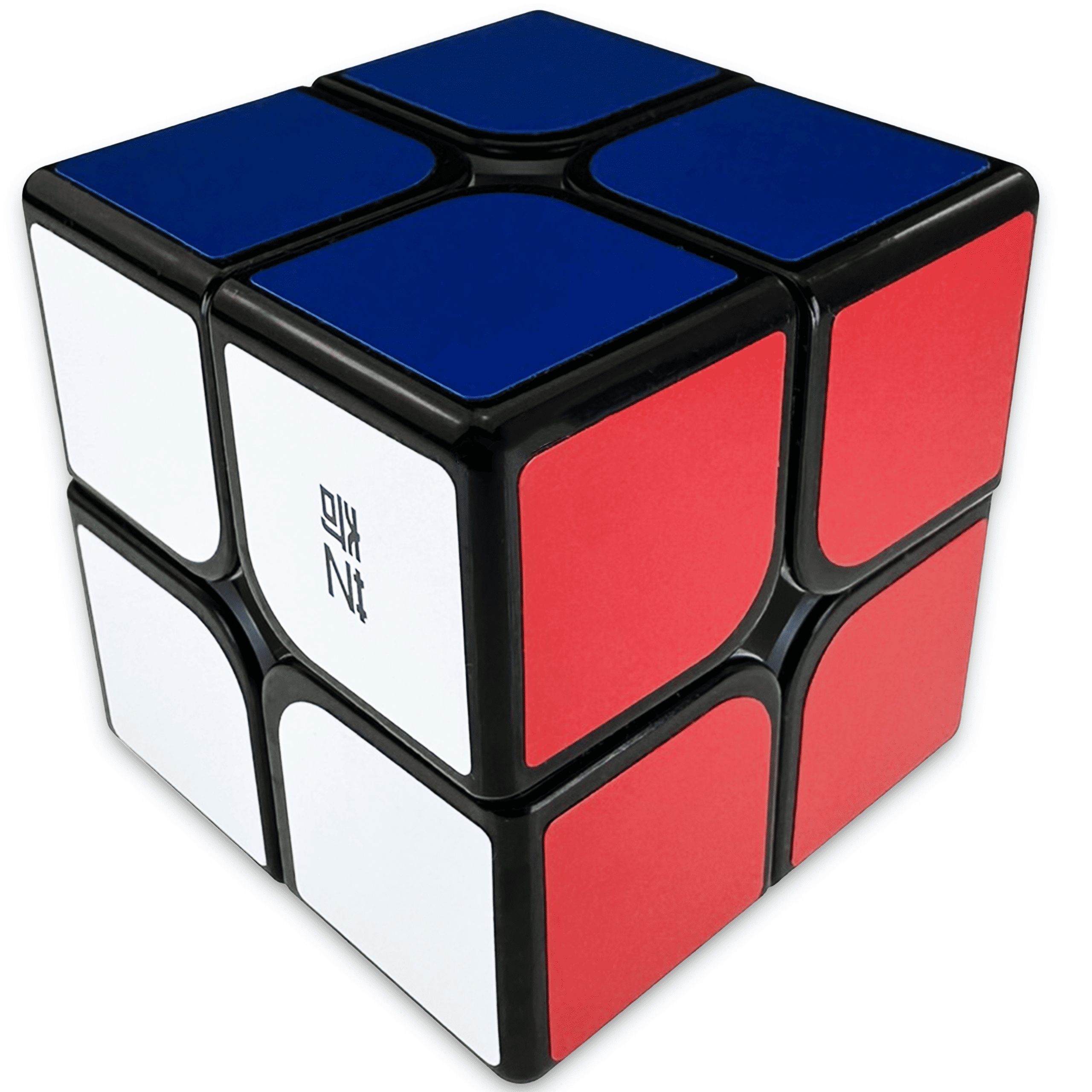 Set cuburi logice 2x2 + Piramida + Megaminx, QiYi, culori vii