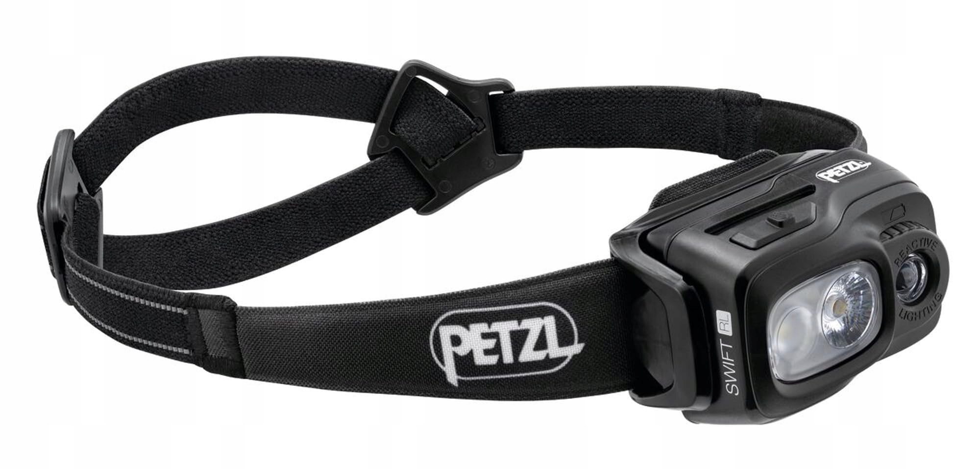 Lanterna frontala Petzl Swift RL, 1100lm, neagra, reincarcabila