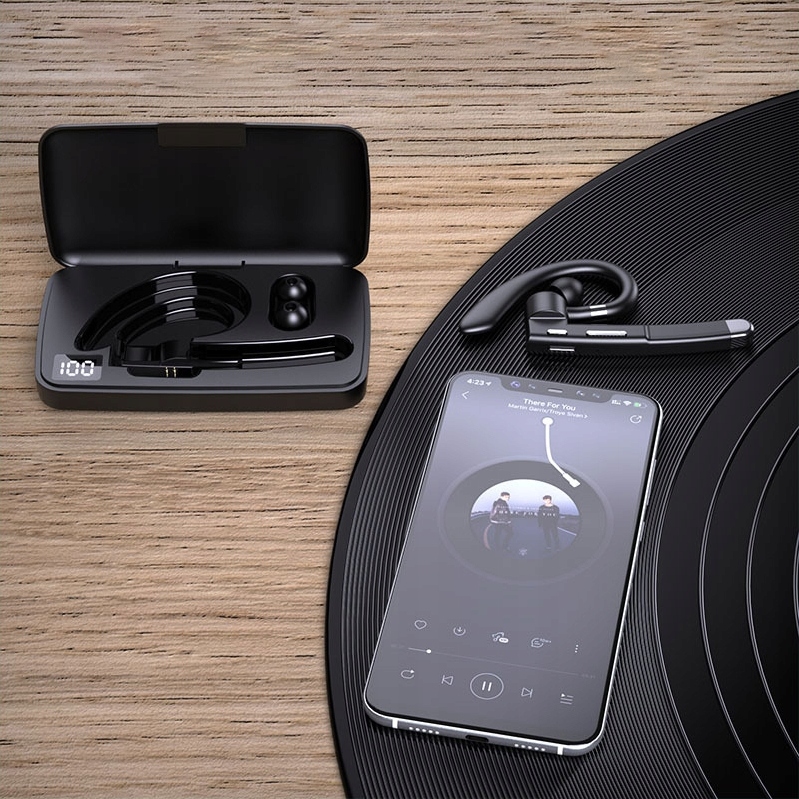 Bezprzewodowa słuchawka do rozmów BLUETOOTH mikrofon dla kierowców do ucha