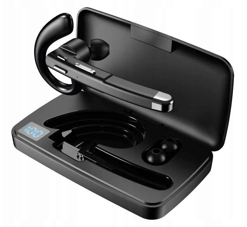 Bezprzewodowa słuchawka do rozmów BLUETOOTH mikrofon dla kierowców do ucha