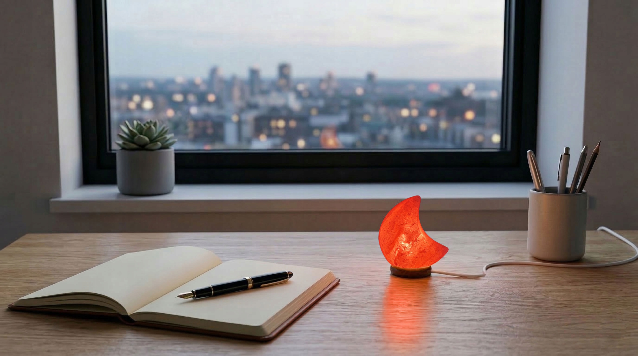 Lampa Solna Księżyc