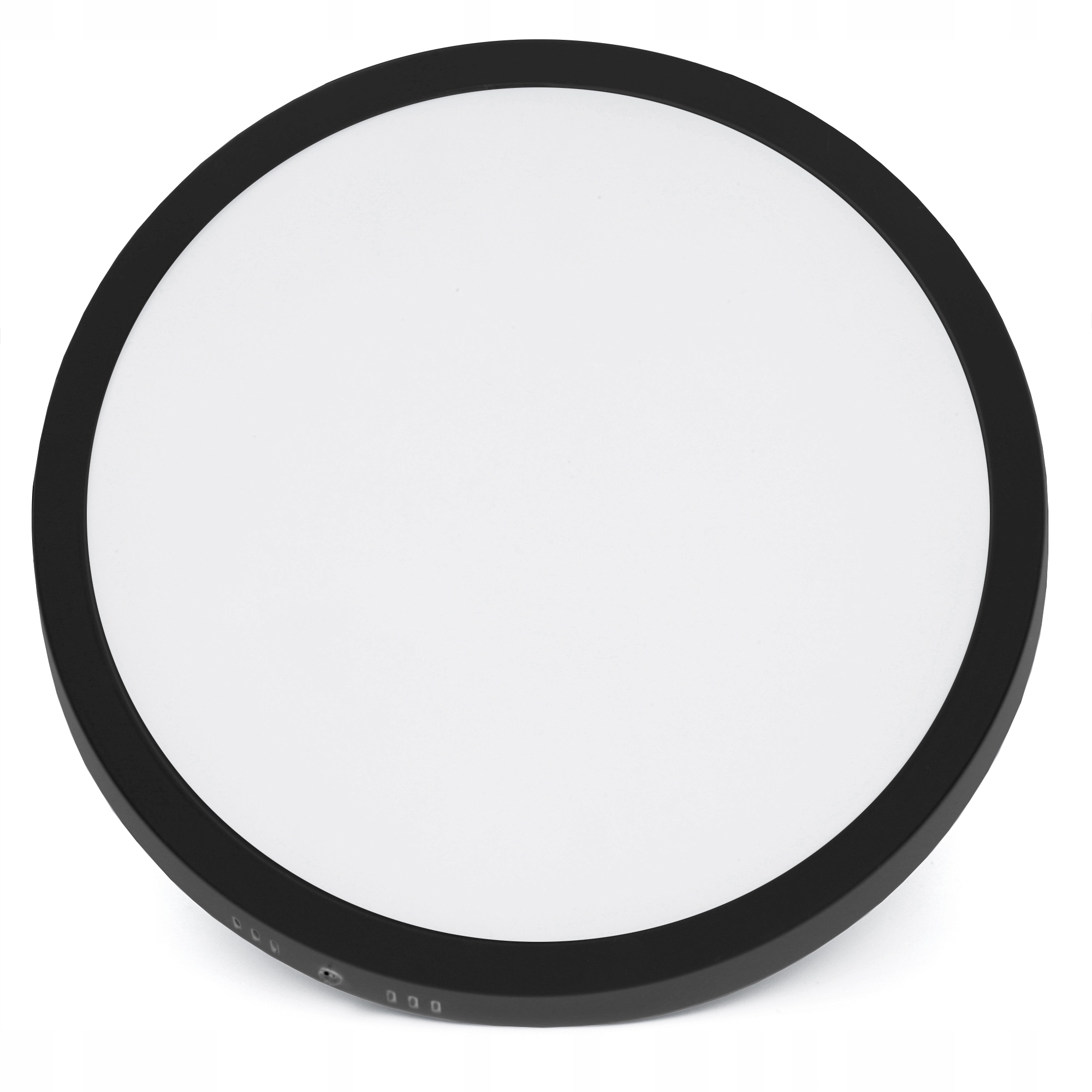 Plafon okrągły Interlook 28 x 2,7 cm czarny