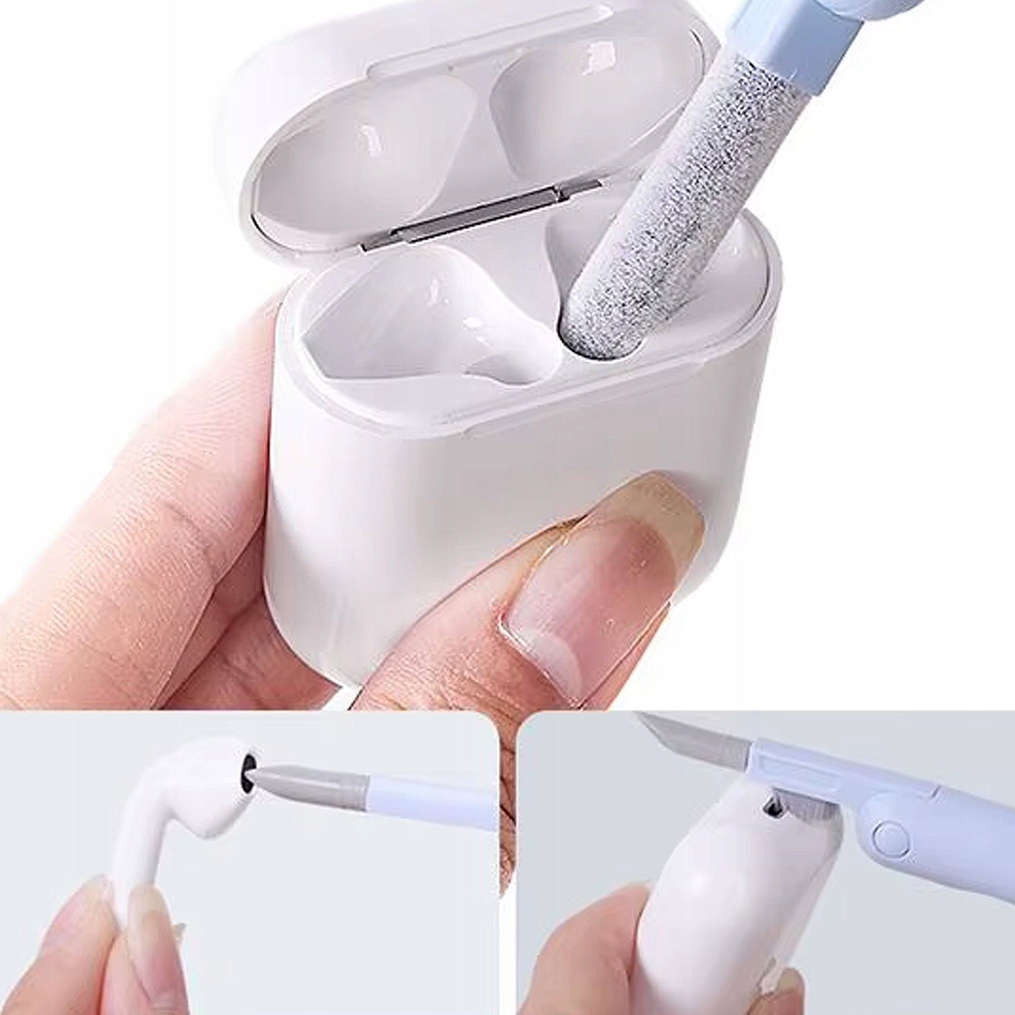 NARZĘDZIE CZYŚCIK DO TELEFONU SŁUCHAWEK ELEKTRONIKI CZYSZCZENIA SZCZELIN