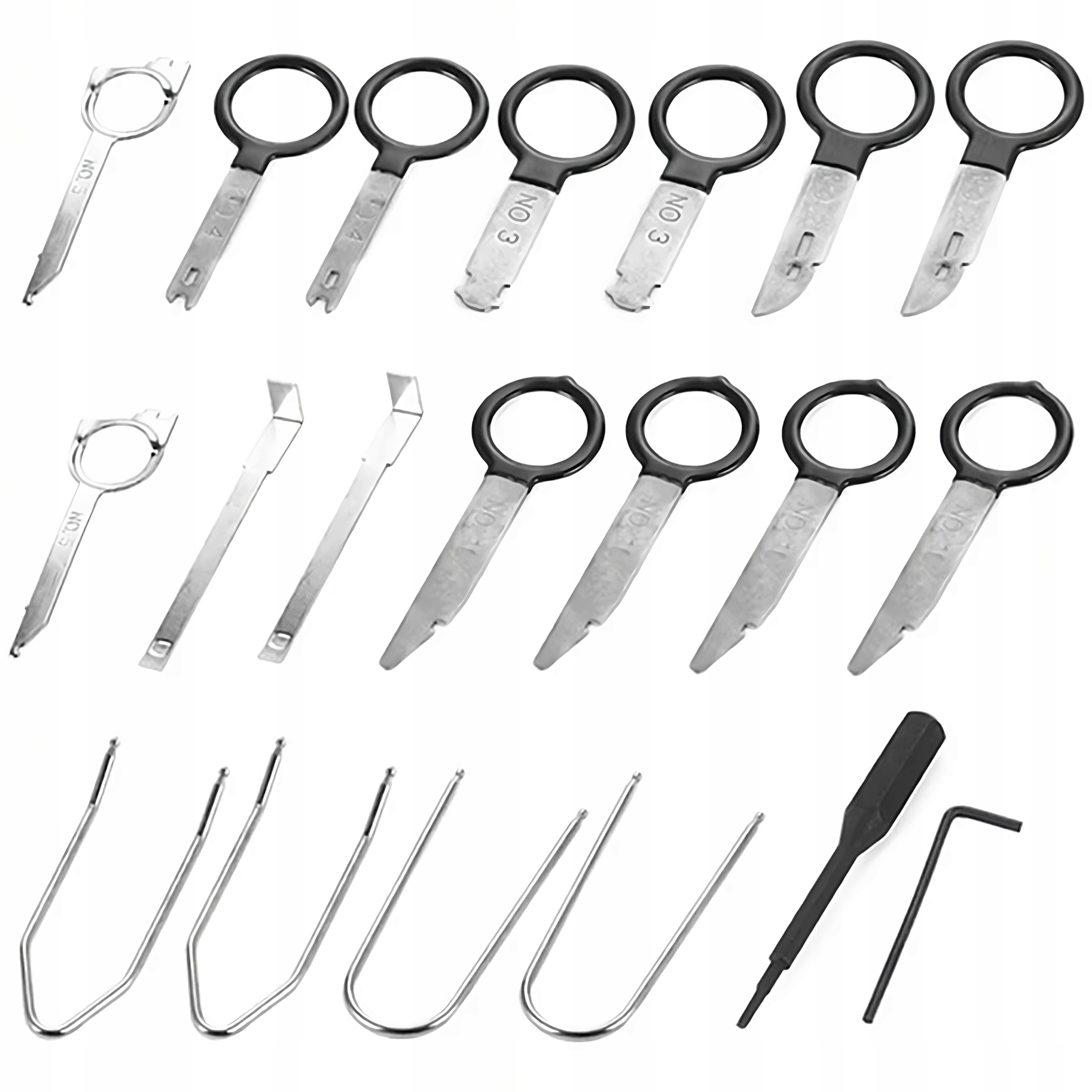 Zestaw do demontażu radia I nawigacji Retoo 20 elementów