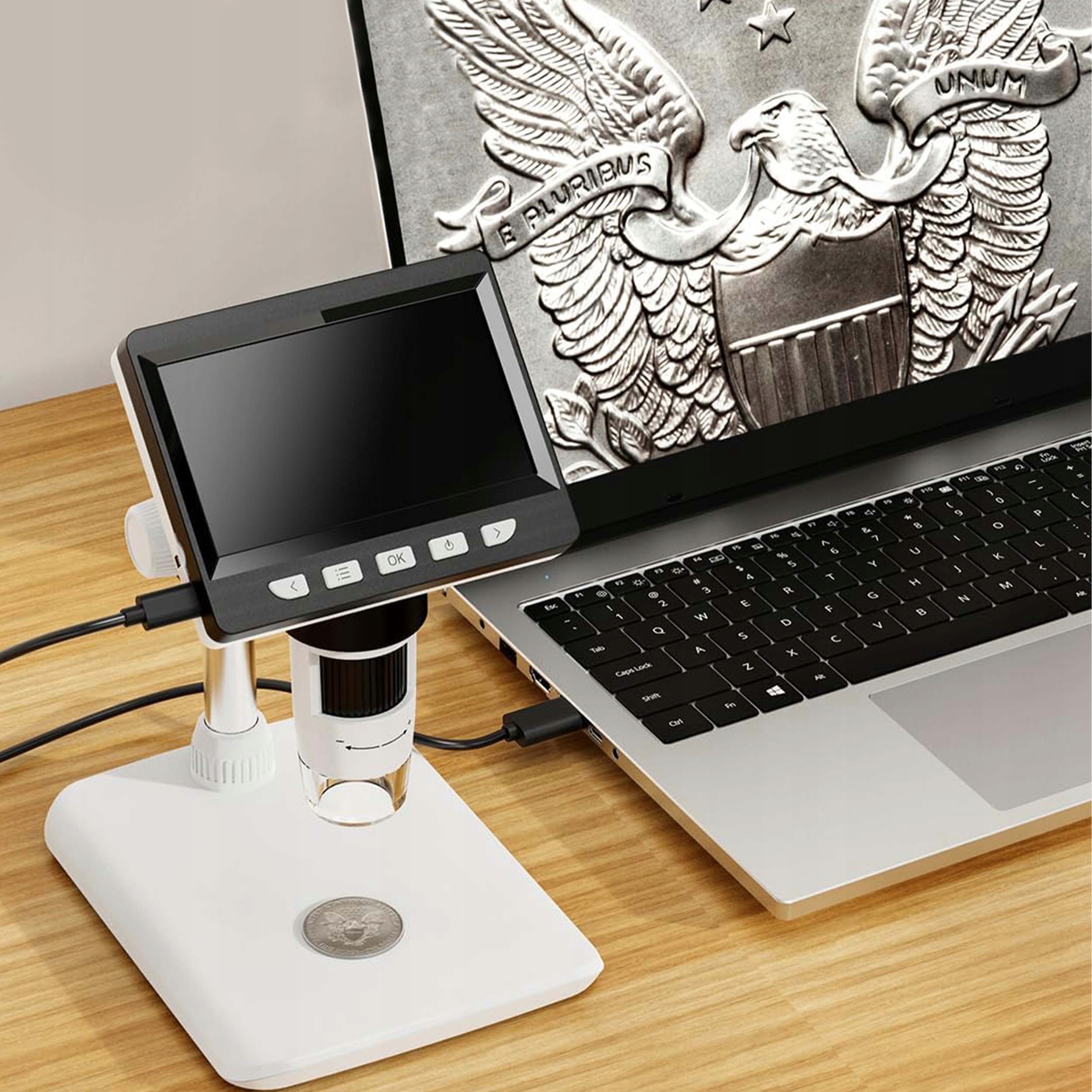 Mikroskop cyfrowy MIKROSKOP DO LUTOWANIA NAUKI EDUKACYJNY 1000X 1000 x