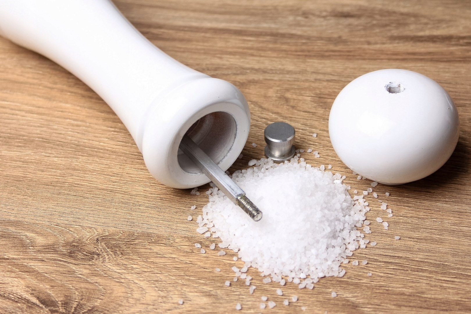 MŁYNEK RĘCZNY DO PIEPRZU i SOLI ZESTAW DUŻY MŁYNKI MIELENIA PRZYPRAW 2szt