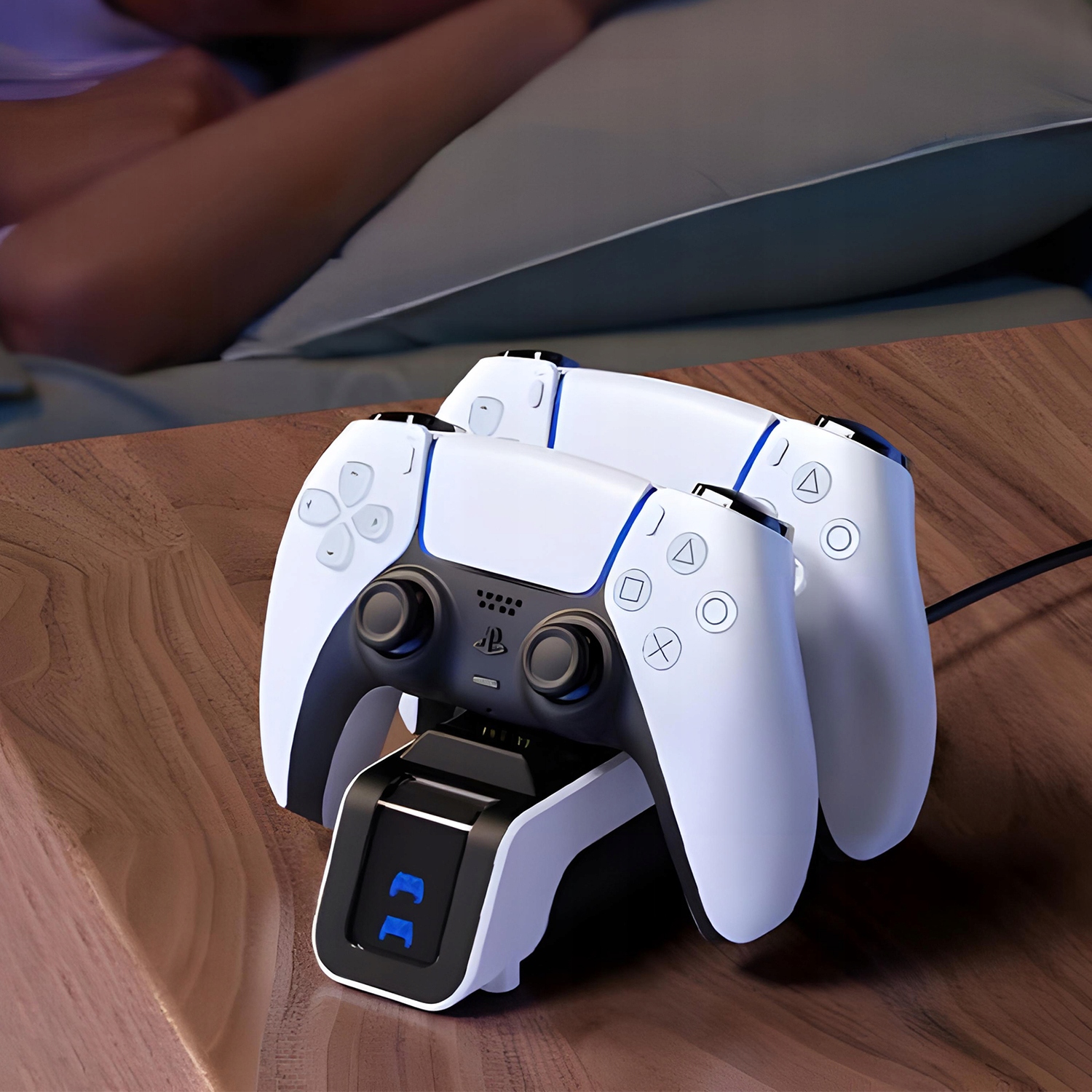 STACJA ŁADUJĄCA DOKUJĄCA ŁADOWARKA DO PADÓW PLAYSTATION 5 DUALSENSE PS5