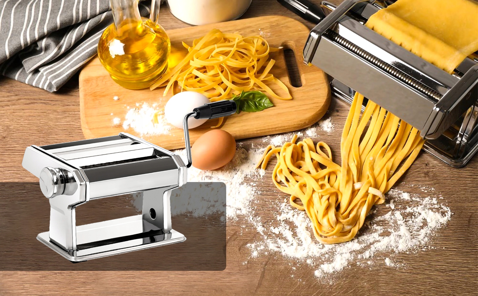 Maszynka ręczna do makaronu i ciasta Renew Force