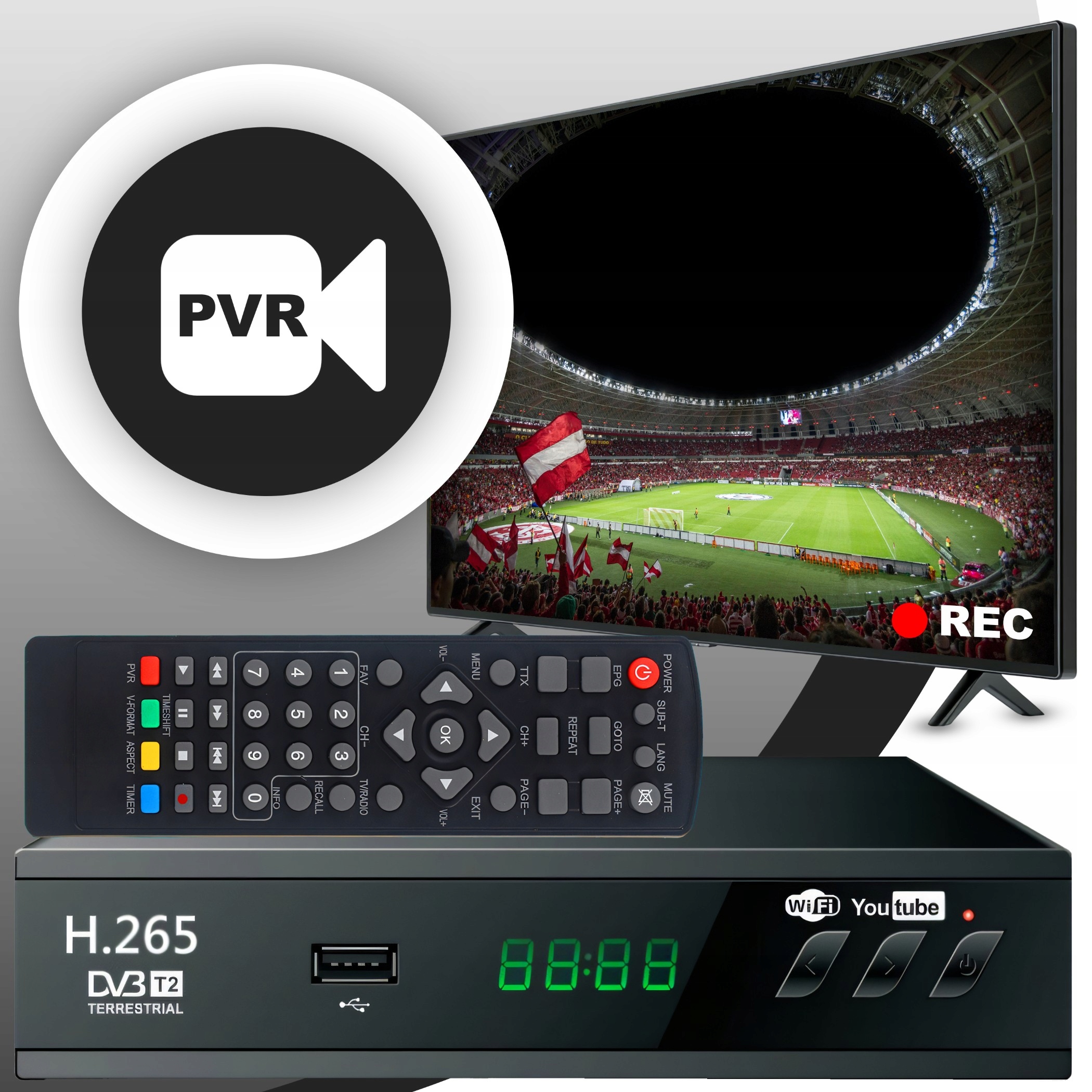 Tuner DVB-T2 RETOO ER1238