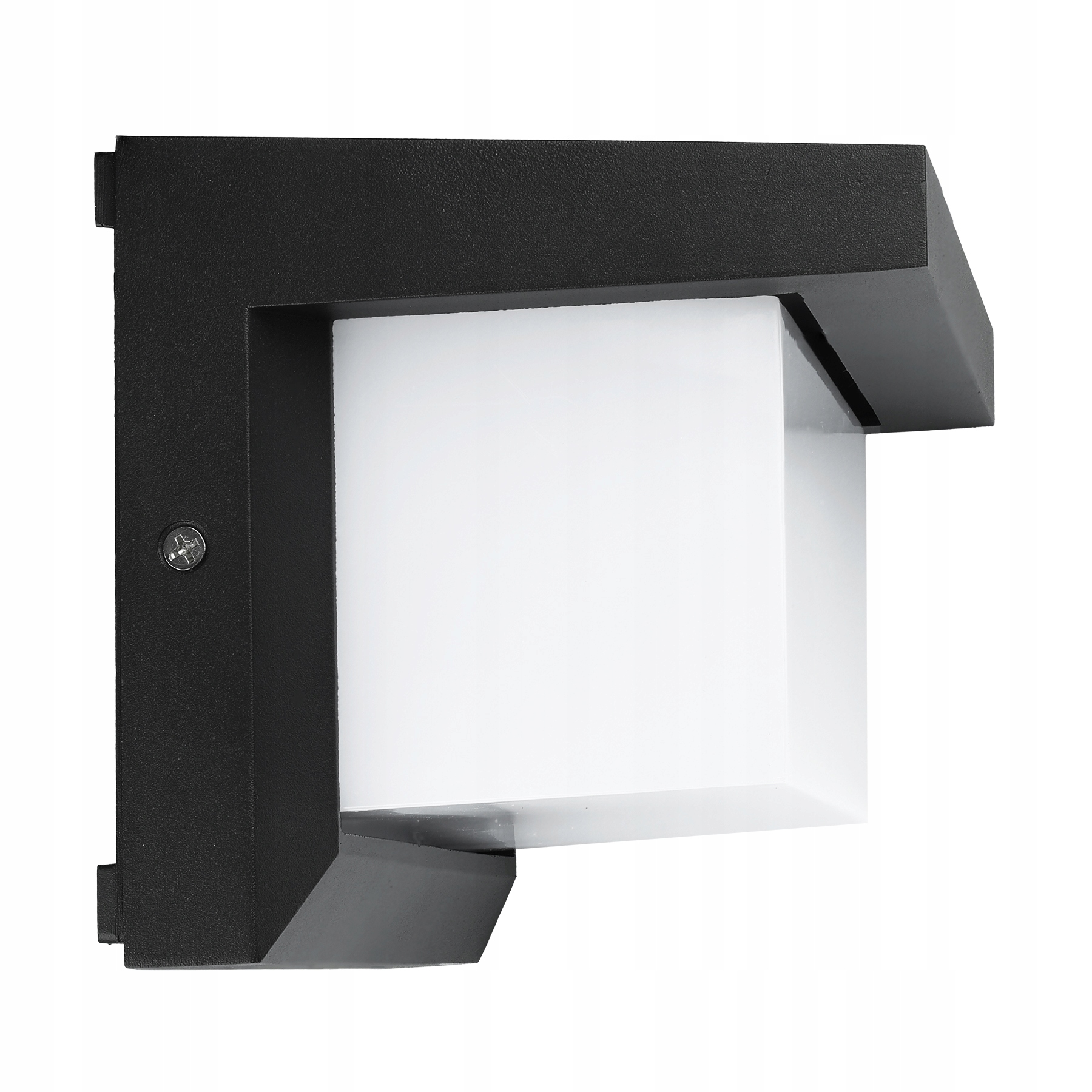 Kinkiet ogrodowy Interlook biały, czarny zintegrowane źródło LED 12 W