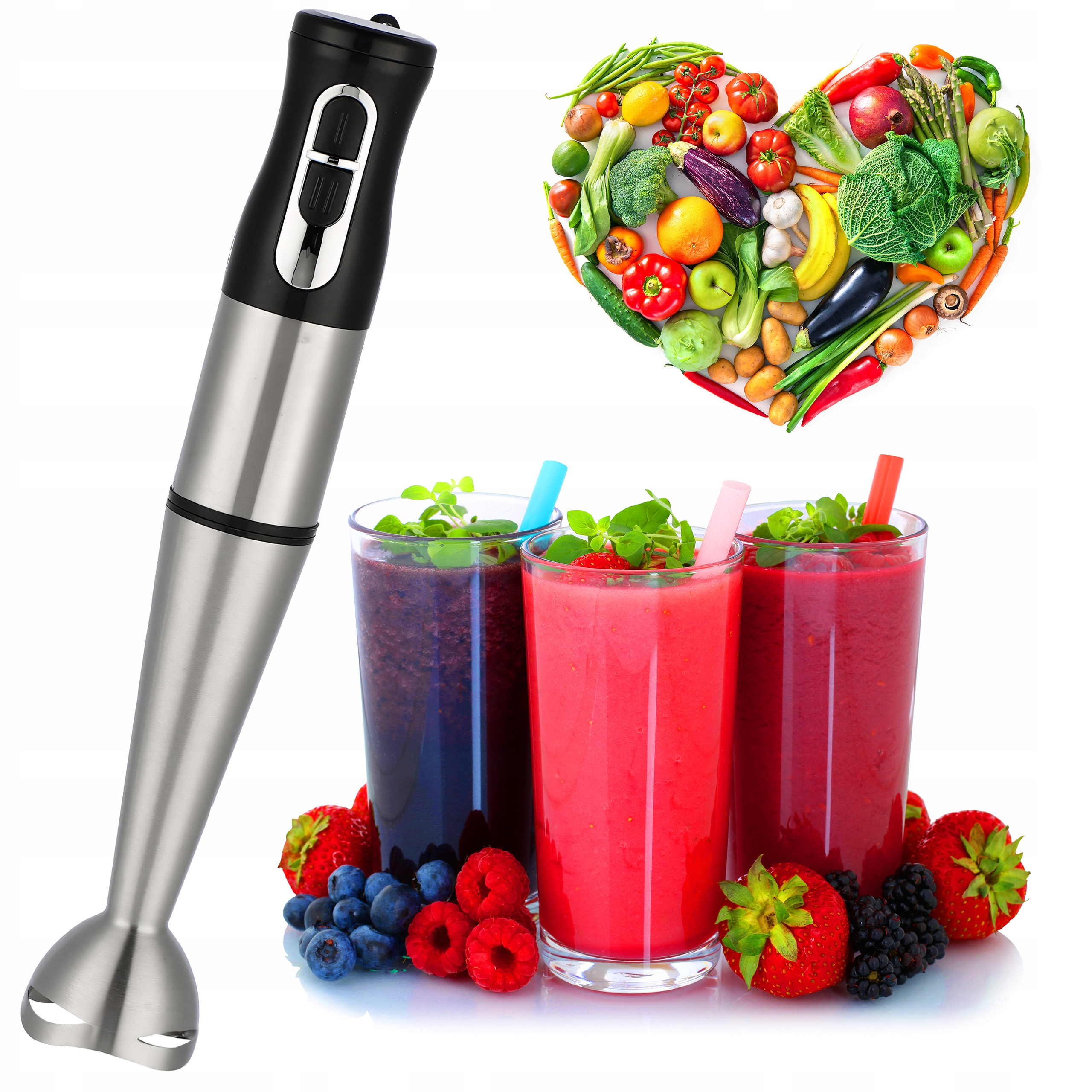 Blender ręczny RETOO E952 1200 W czarny