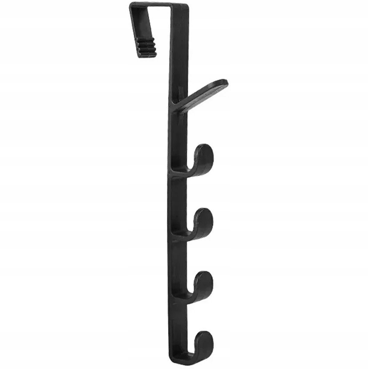 WIESZAK NA DRZWI DO ŁAZIENKI PRZEDPOKOJU NA SZAFKĘ BEZ WIERCENIA 5 HACZYKÓW