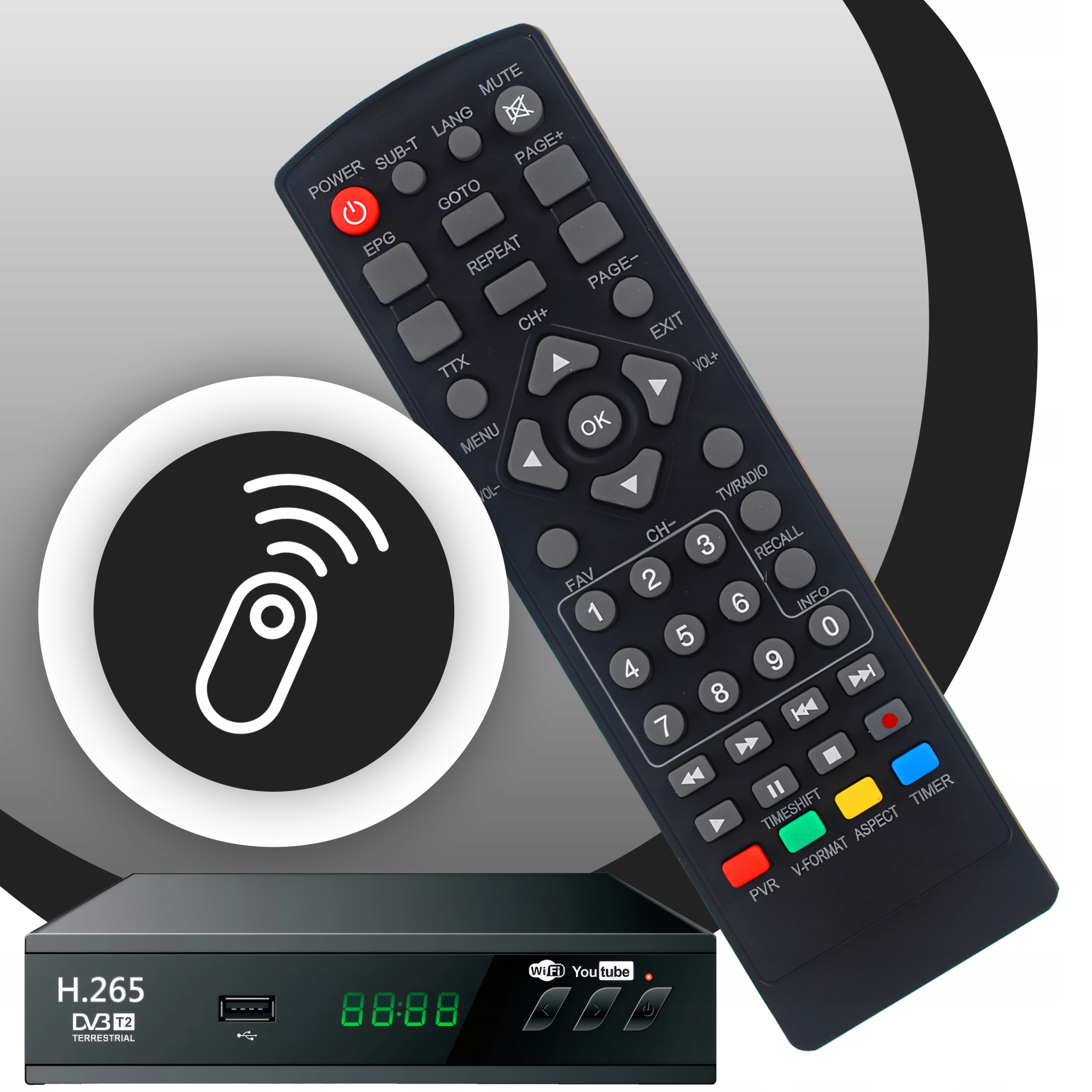 Tuner DVB-T2 RETOO ER1238