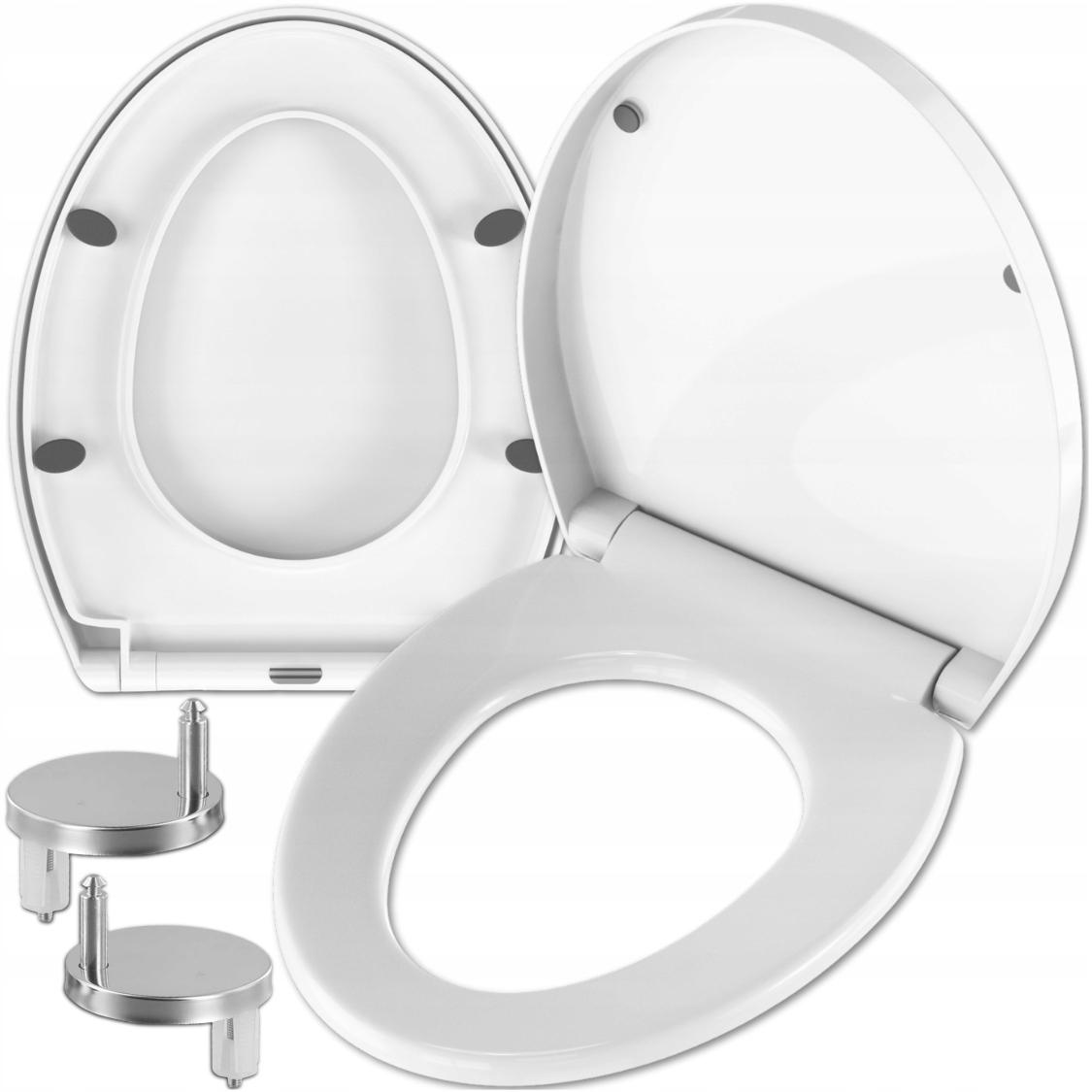 Deska sedesowa MEMFLOW Deska WOLNOOPADAJĄCA DO SEDESU TOALETY