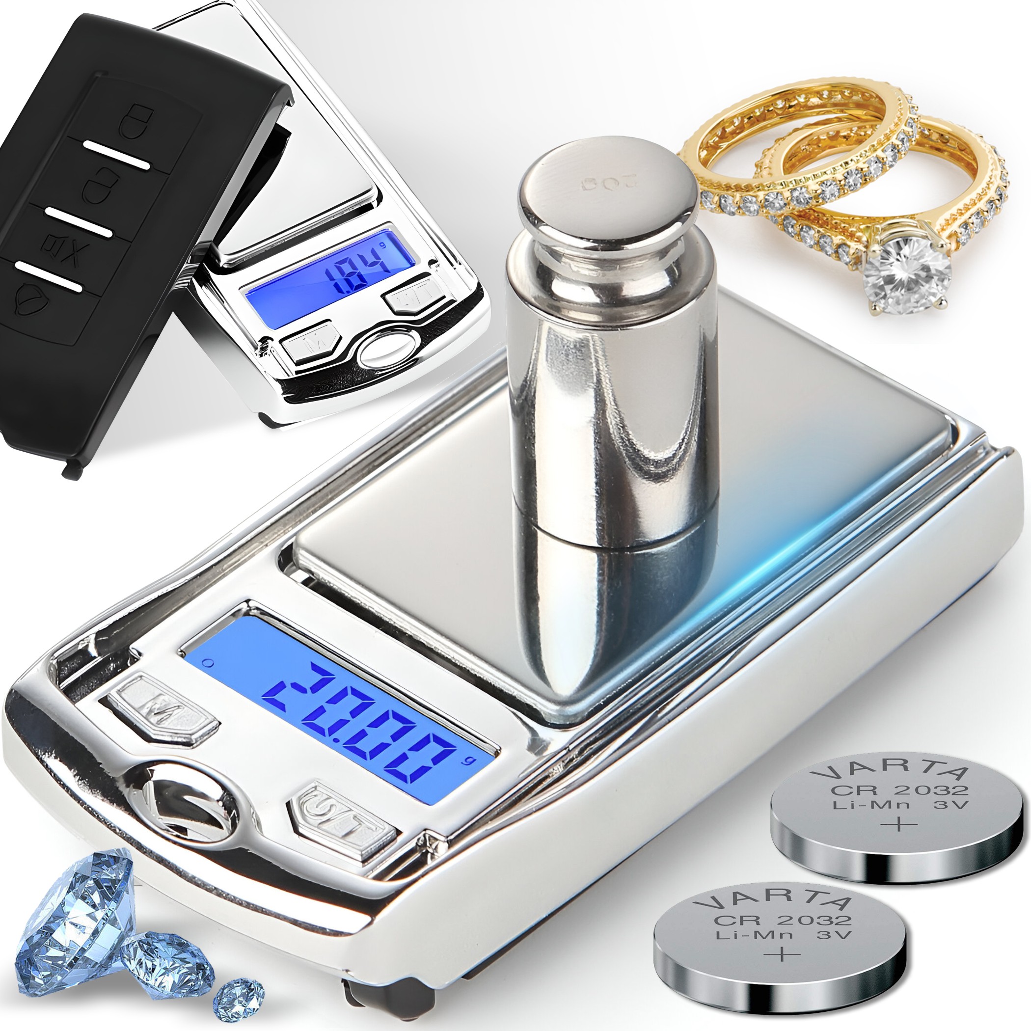 WAGA JUBILERSKA ELEKTRONICZNA PRECYZYJNA 0,01-100g