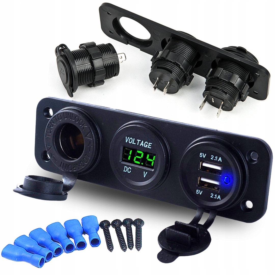 Panel sterowania z przełącznikami Interlook SDP03-BLACK