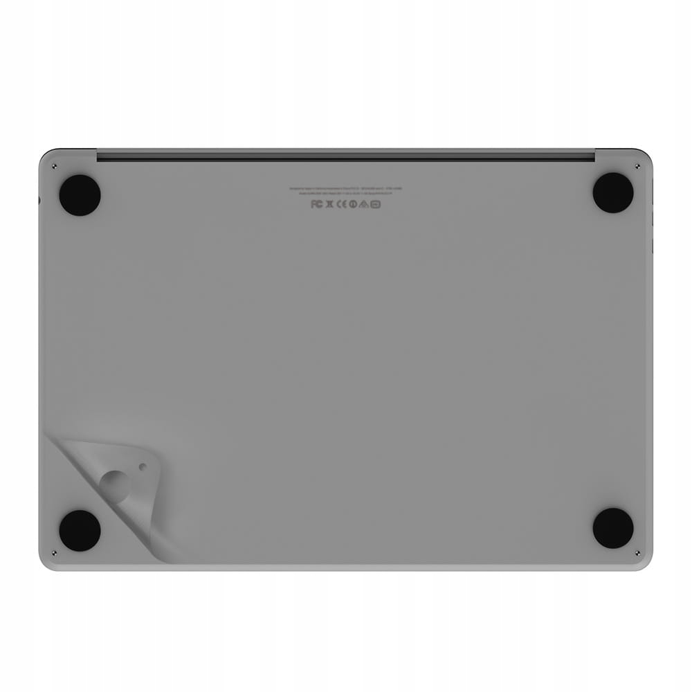 Folia JCPal MacGuard Space Gray 2w1 do MacBook Air 13" M2,2022 SZARA