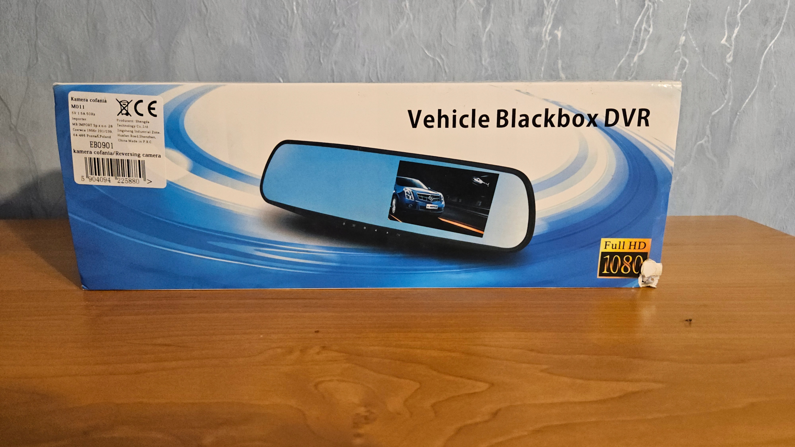 Kamera cofania na lusterko Full Hd