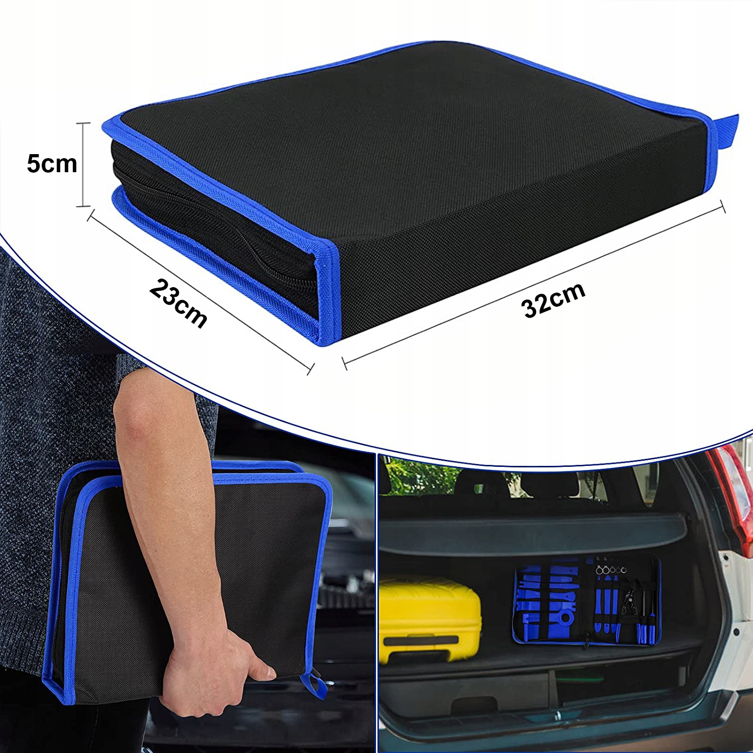 Zestaw ściągacze DO DEMONTAŻU USUWANIA TAPICERKI radia ściągacze 40 XXL