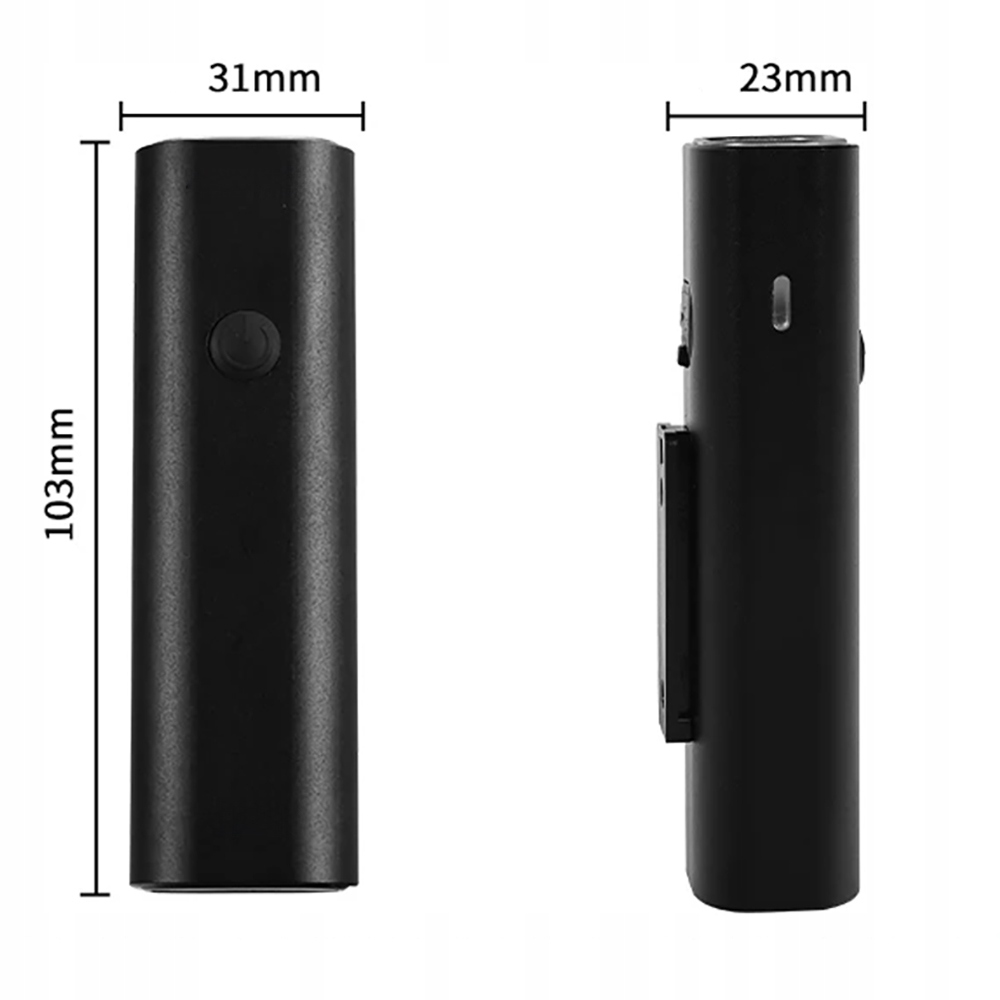 MOCNA LAMPKA ROWEROWA OŚWIETLENIE LED NA ROWER 400lm 2000mAh ODCIĘCIE ALU