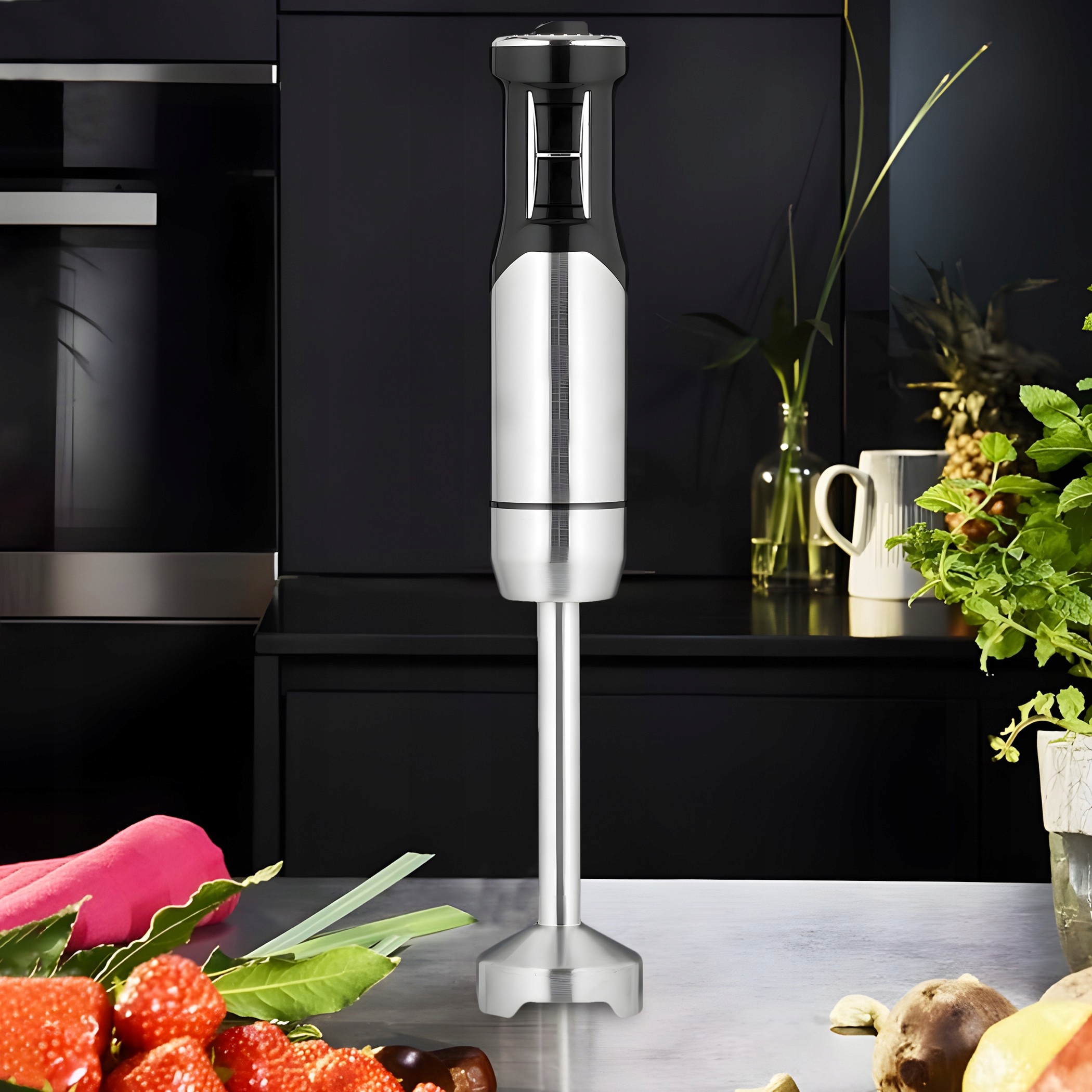 Blender ręczny Retoo Bledner OR1106 1200 W srebrny/szary