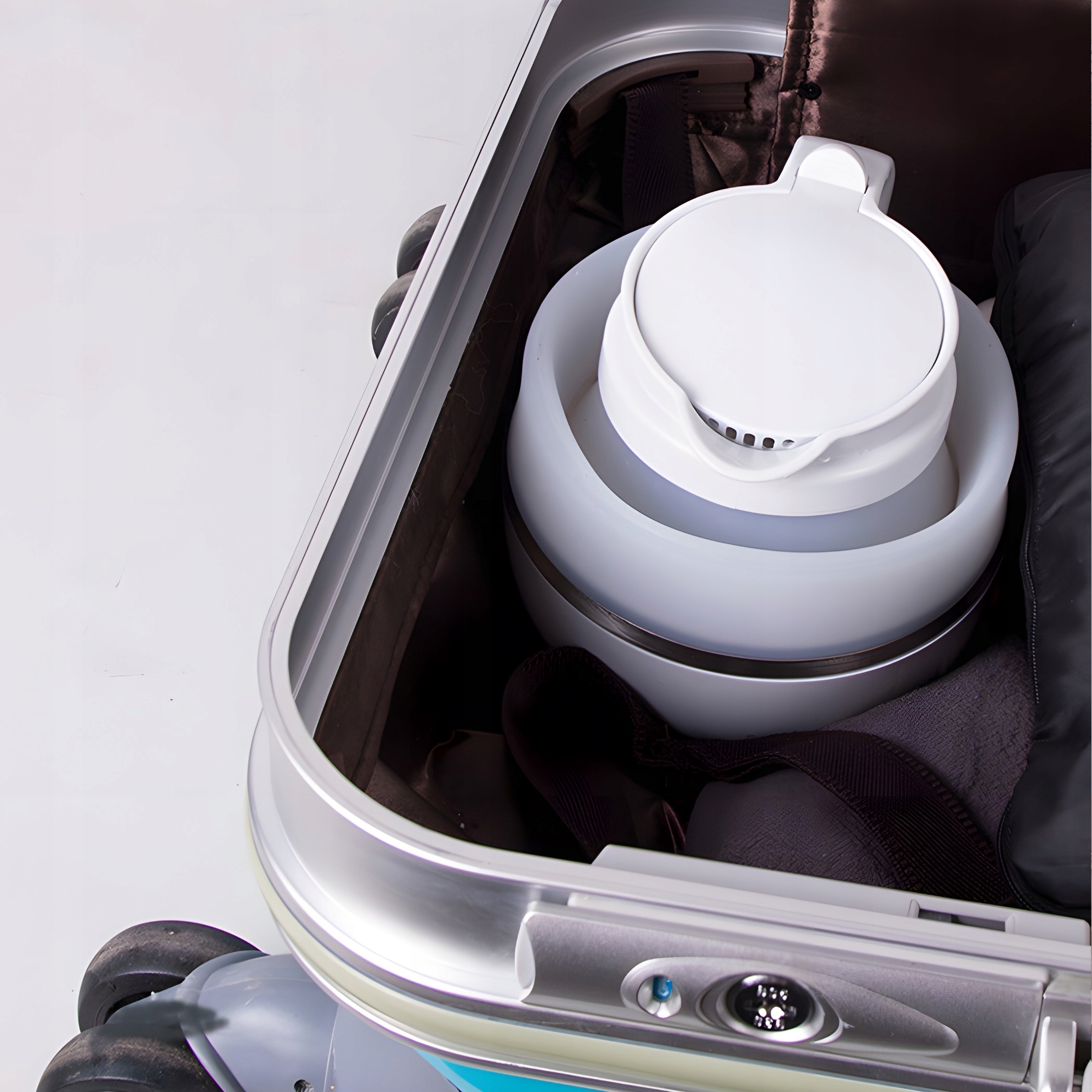 Czajnik elektryczny RETOO składany turystyczny 750 W 0,6 l biały