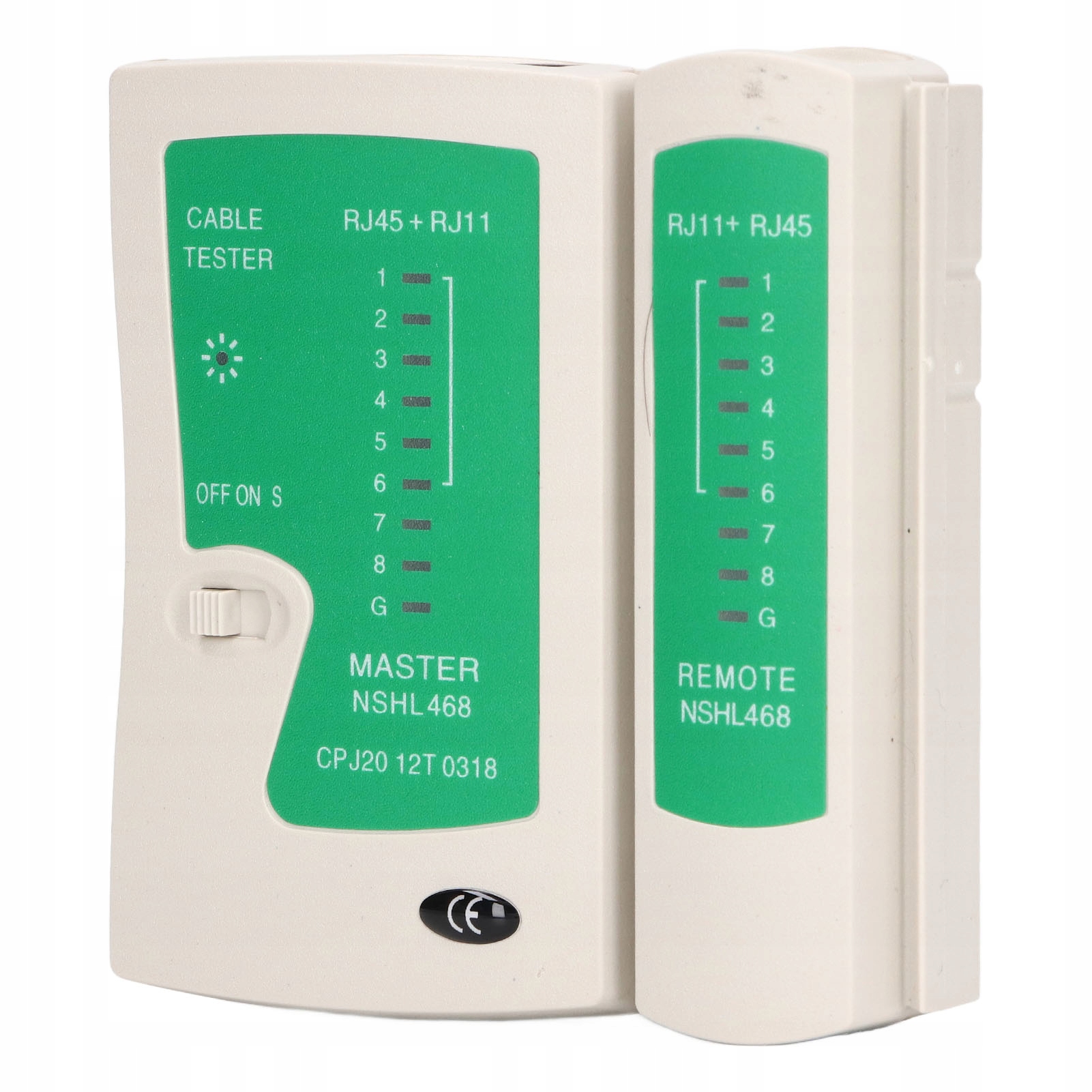 TESTER KABLI RJ45 ściągacz zaciskarka LAN3 zestaw narzędzi sieciowych XXL