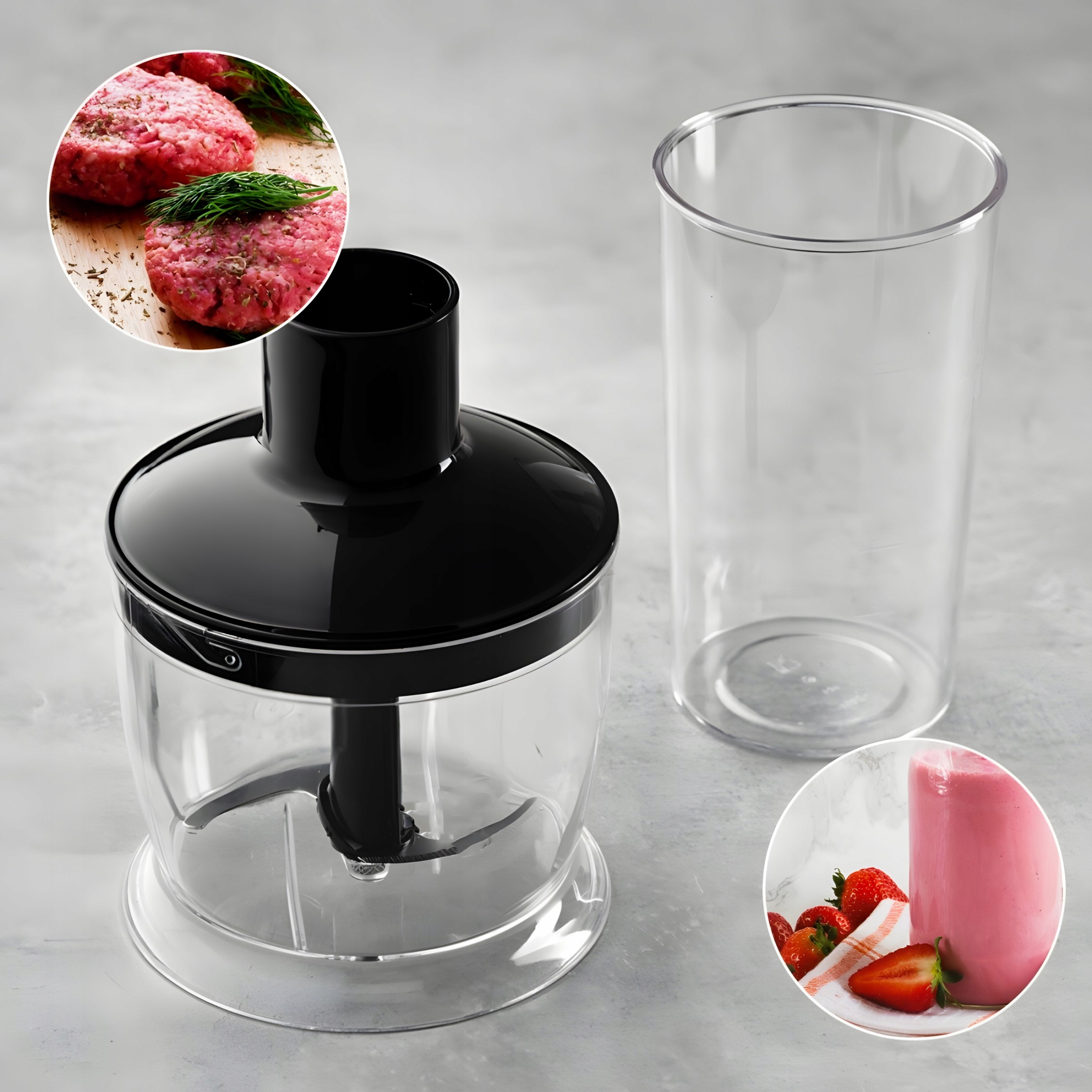 Blender ręczny Retoo Bledner OR1106 1200 W srebrny/szary