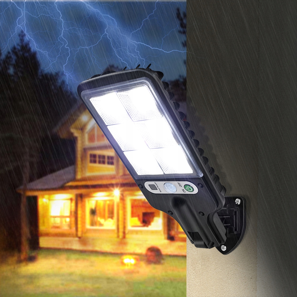 Lampa uliczna Interlook 150 W 5000 lm zasilanie solarne