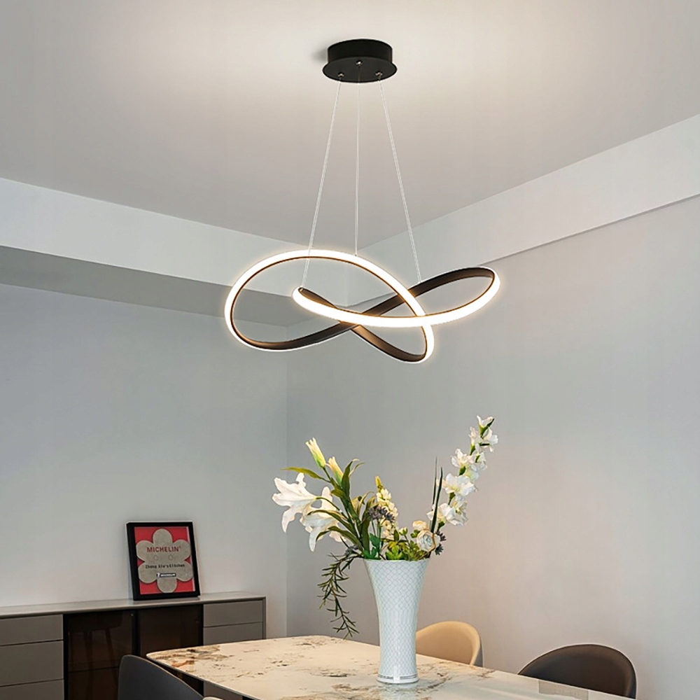 Lampa wisząca Interlook Modern niż 12 -punkty światła zintegrowane LED