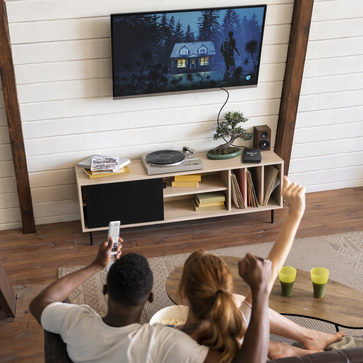 SMART TV BOX 8GB MXQ PRO 4K DEKODER Android 11.1 WIFI MULTIMEDIA + PILOT