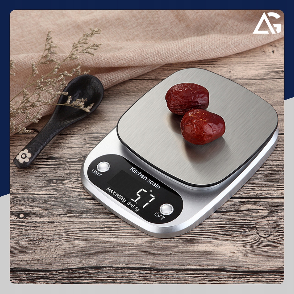 Waga kuchenna ARSA GO 0.1g NA BATERIE GRAM UNCJA KARAT GRAM TARA 5 kg