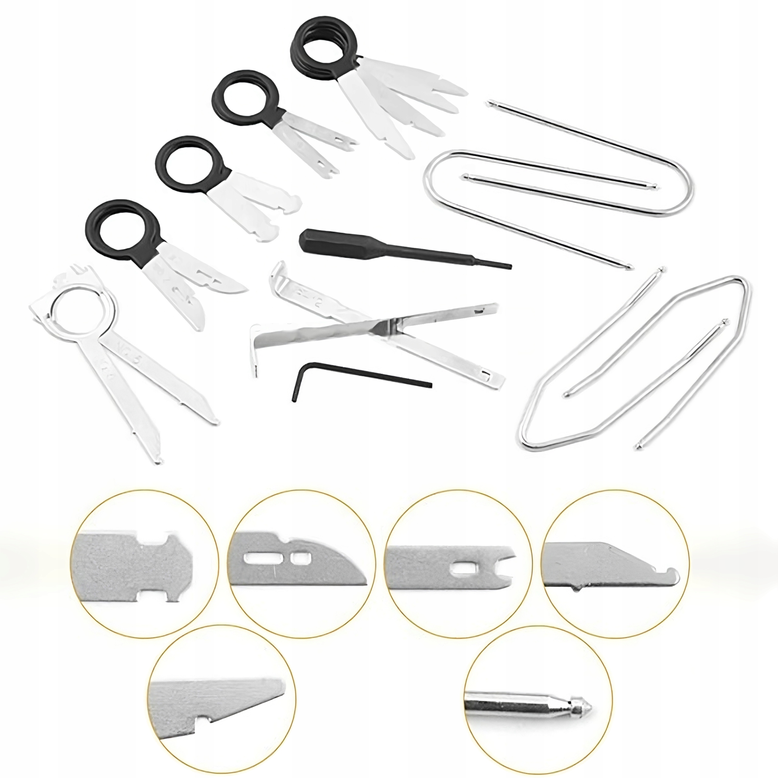 Zestaw do demontażu radia I nawigacji Retoo 20 elementów