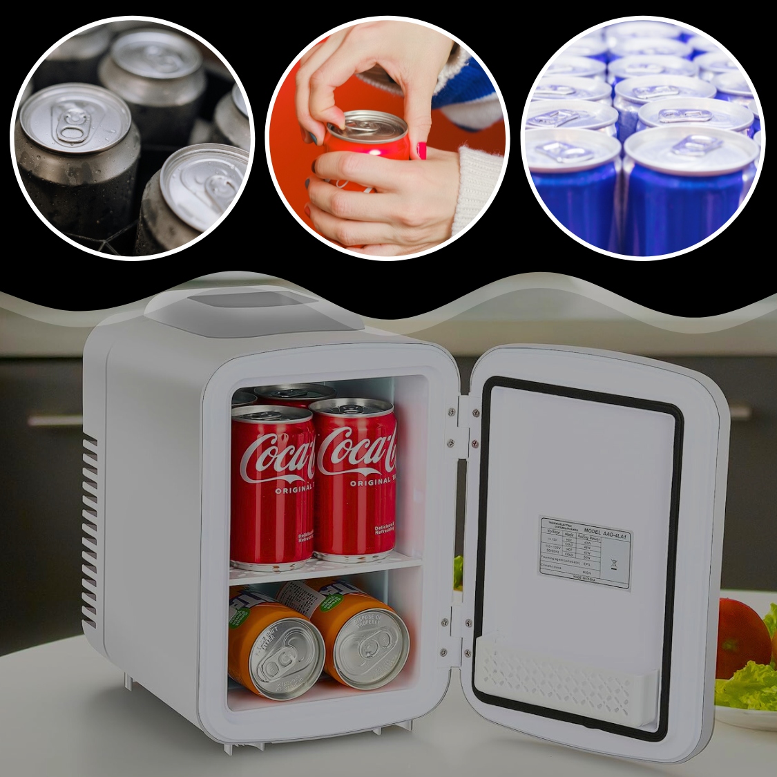 LODÓWKA SAMOCHODOWA TURYSTYCZNA PRZENOŚNA CHŁODZENIE I GRZANIE 12V DO AUTA