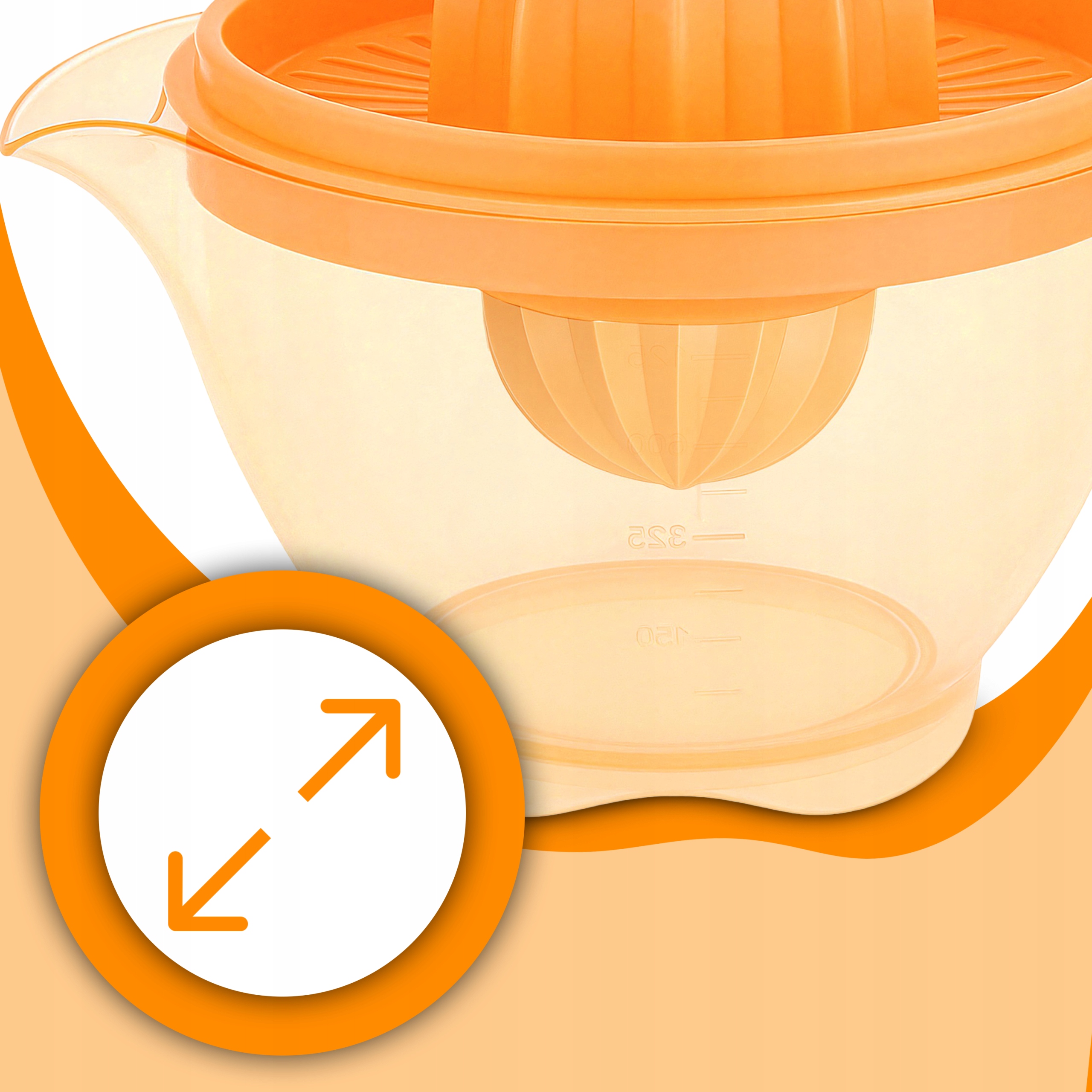 Wyciskarka do cytrusów RETOO O726-1 pomarańczowy 0 W