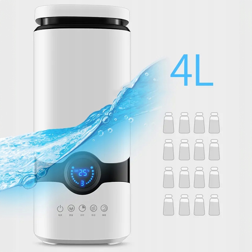 Nawilżacz powietrza ARSA GO DO OLEJKÓW ETERYCZNYCH JONIZATOR TIMER