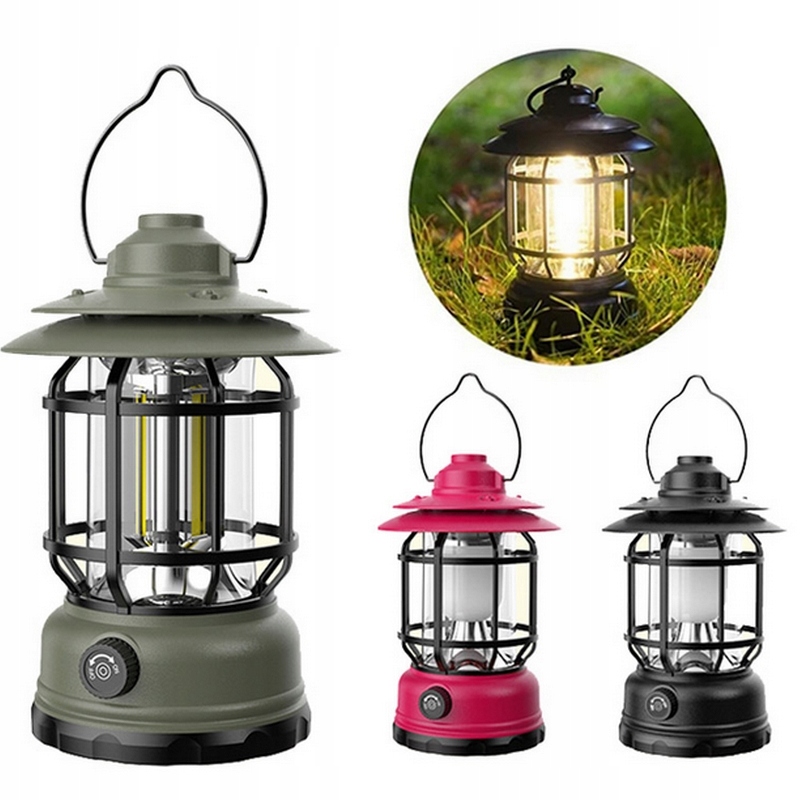 Lampa akumulatorowa MEMFLOW LED 9 W wejście USB, z możliwością postawienia