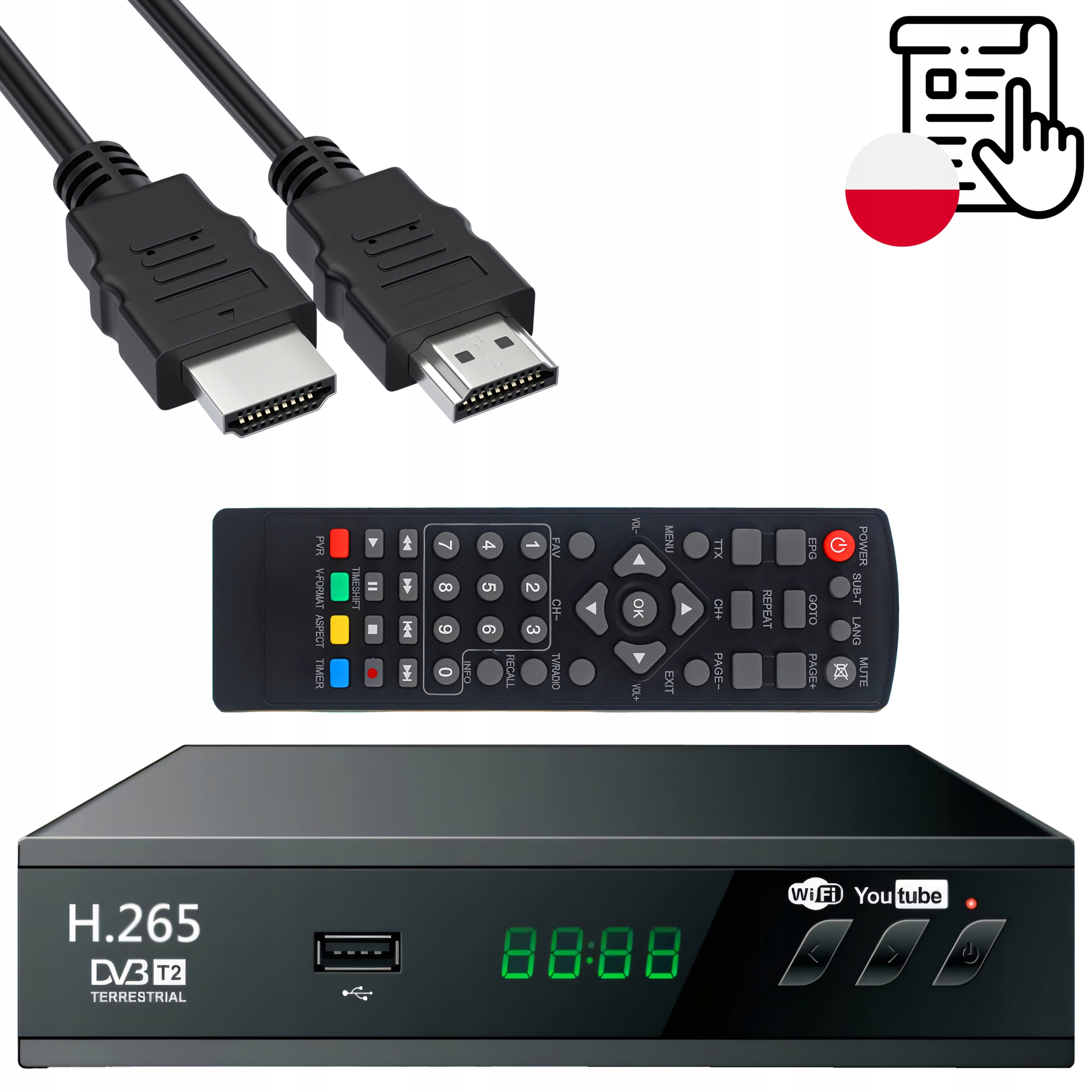 Tuner DVB-T2 RETOO ER1238