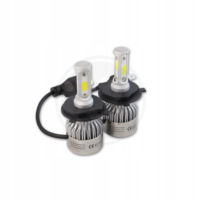 Żarówki Interlook H4 S2 COB 12V 24V H4 72 W 2 szt.