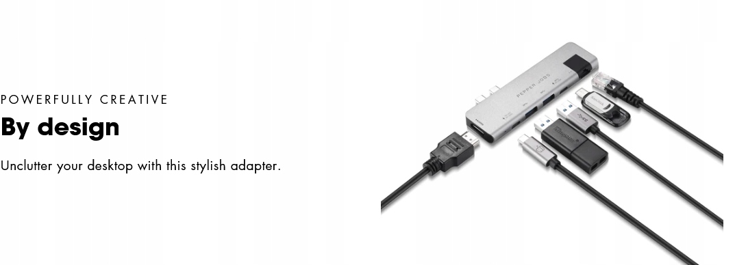 Pepper Jobs - TCH-MBP7 Plus USB-C Adapter