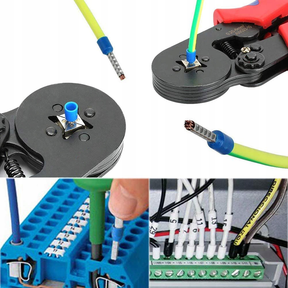 Zaciskarka Renew Force Szczypce do zaciskania konektorów + 1800 tulejek