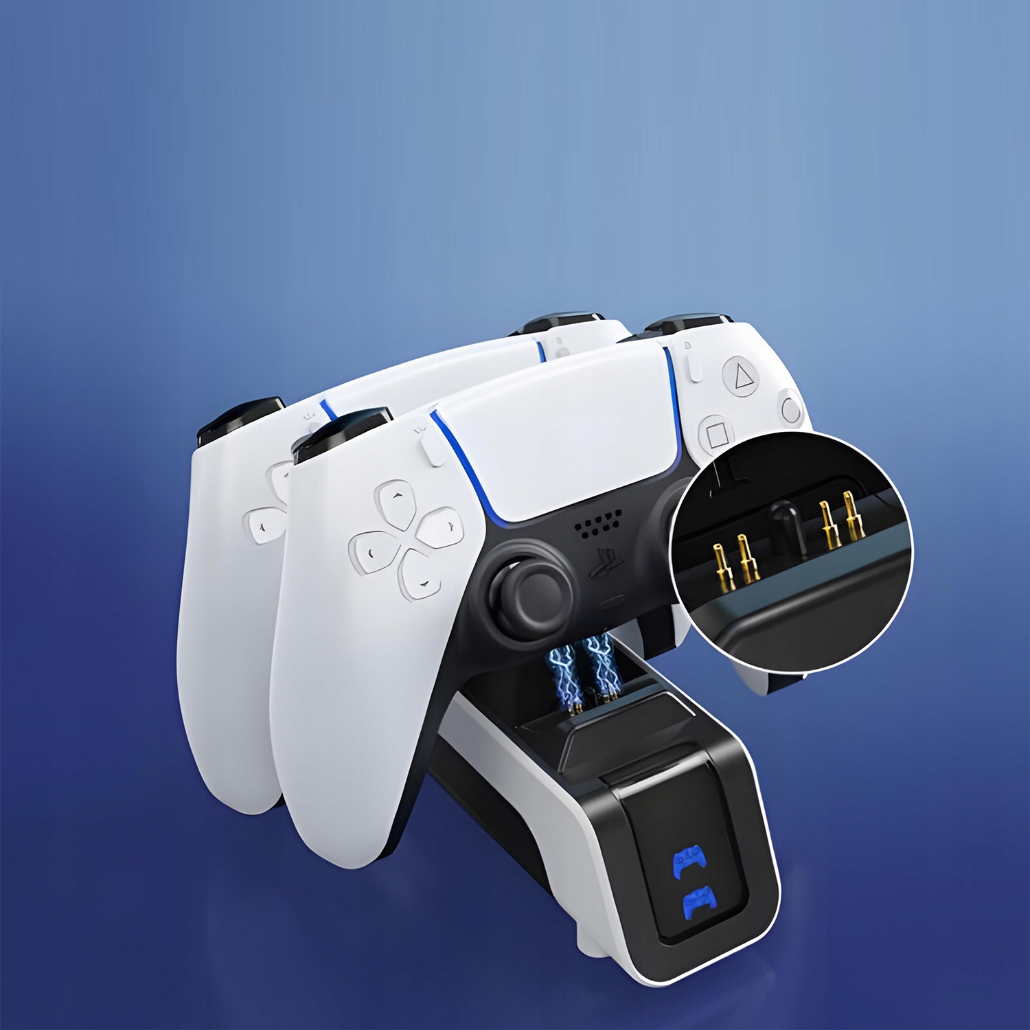 STACJA ŁADUJĄCA DOKUJĄCA ŁADOWARKA DO PADÓW PLAYSTATION 5 DUALSENSE PS5