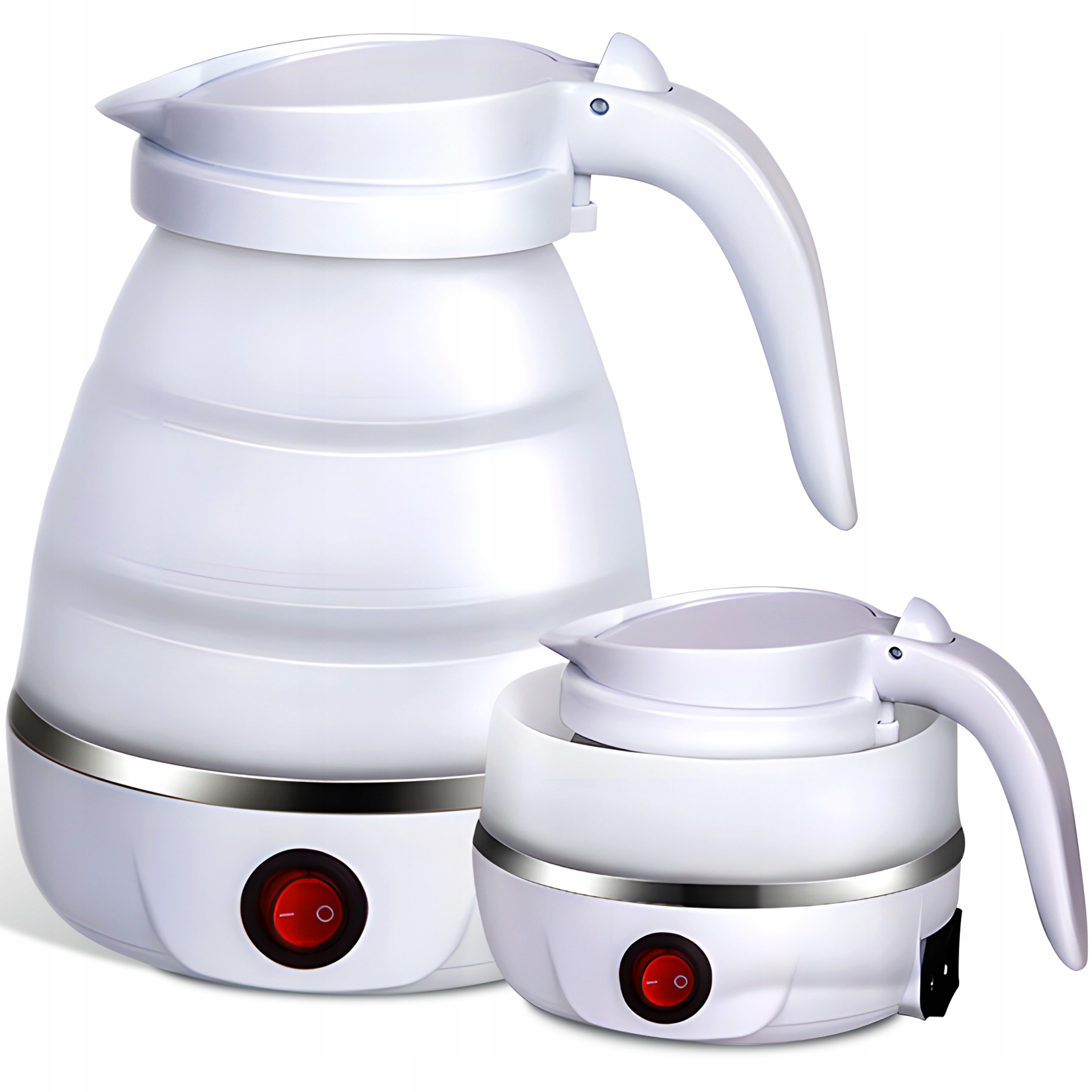 Czajnik elektryczny RETOO składany turystyczny 750 W 0,6 l biały