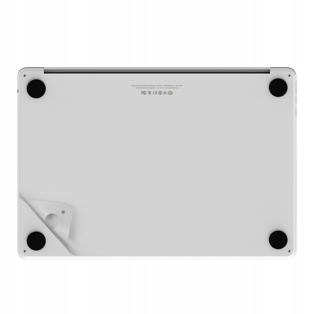 Folia JCPal MacGuard Silver, Top skin+Back skin for MacBook Air13 M2,2022