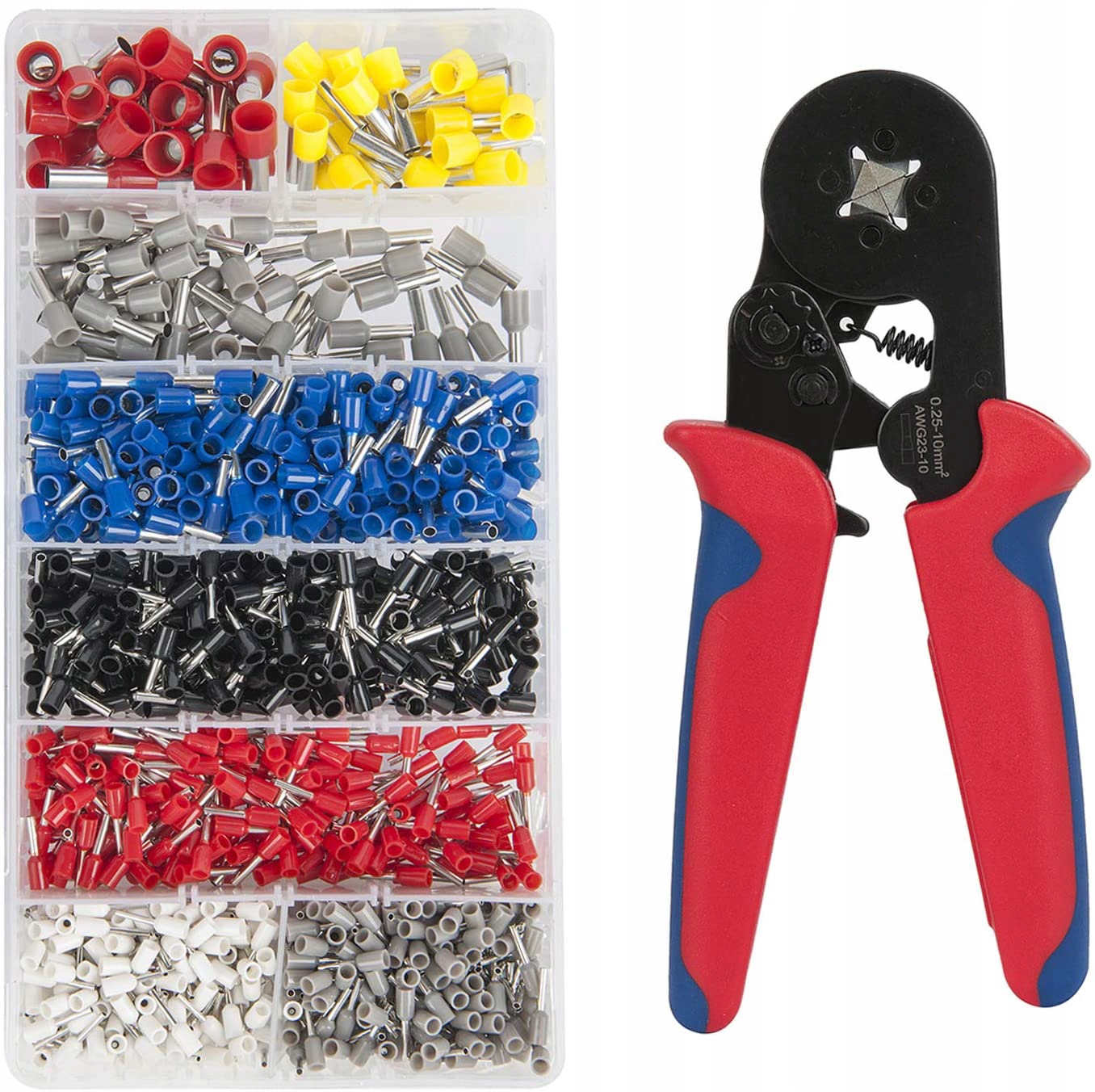 Zaciskarka Renew Force Szczypce do zaciskania konektorów + 1800 tulejek