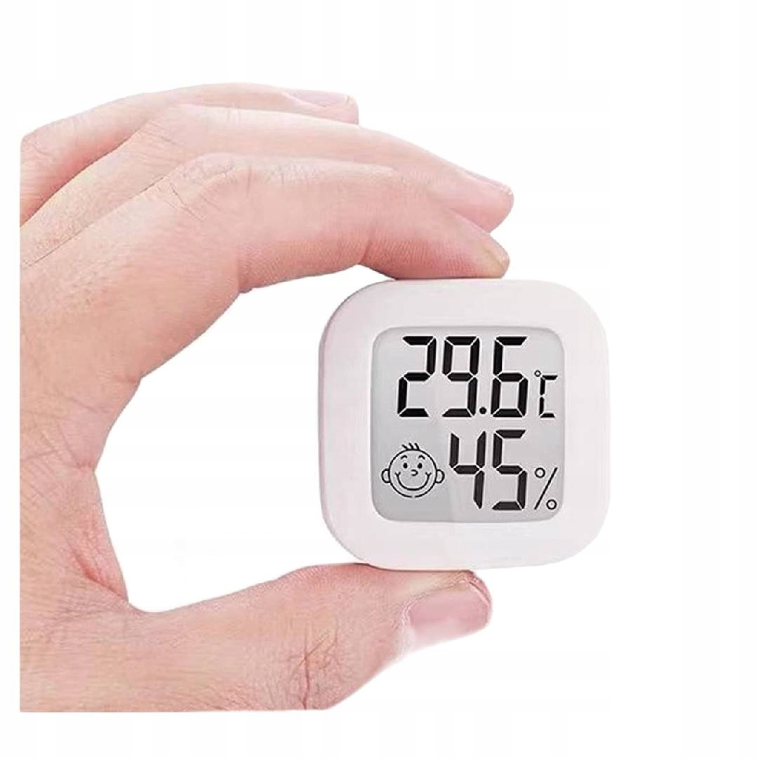 4x TERMOMETR POKOJOWY CYFROWY HIGROMETR ELEKTRONICZNY WILGOTNOŚĆ POWIETRZA