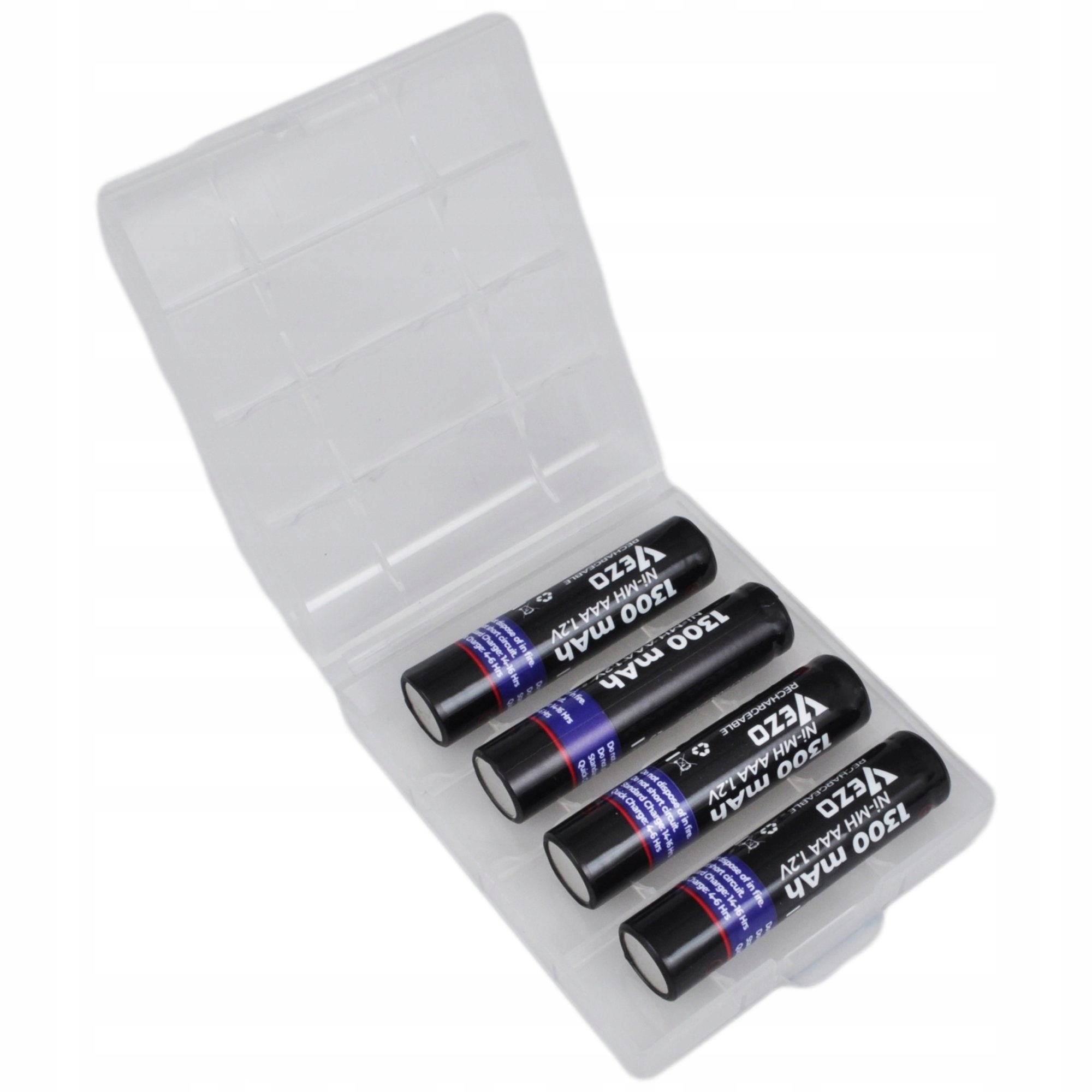 Akumulator niklowo-metalowo-wodorkowy (NiMH) VEZO AAA (R3) 1300 mAh 4 szt.