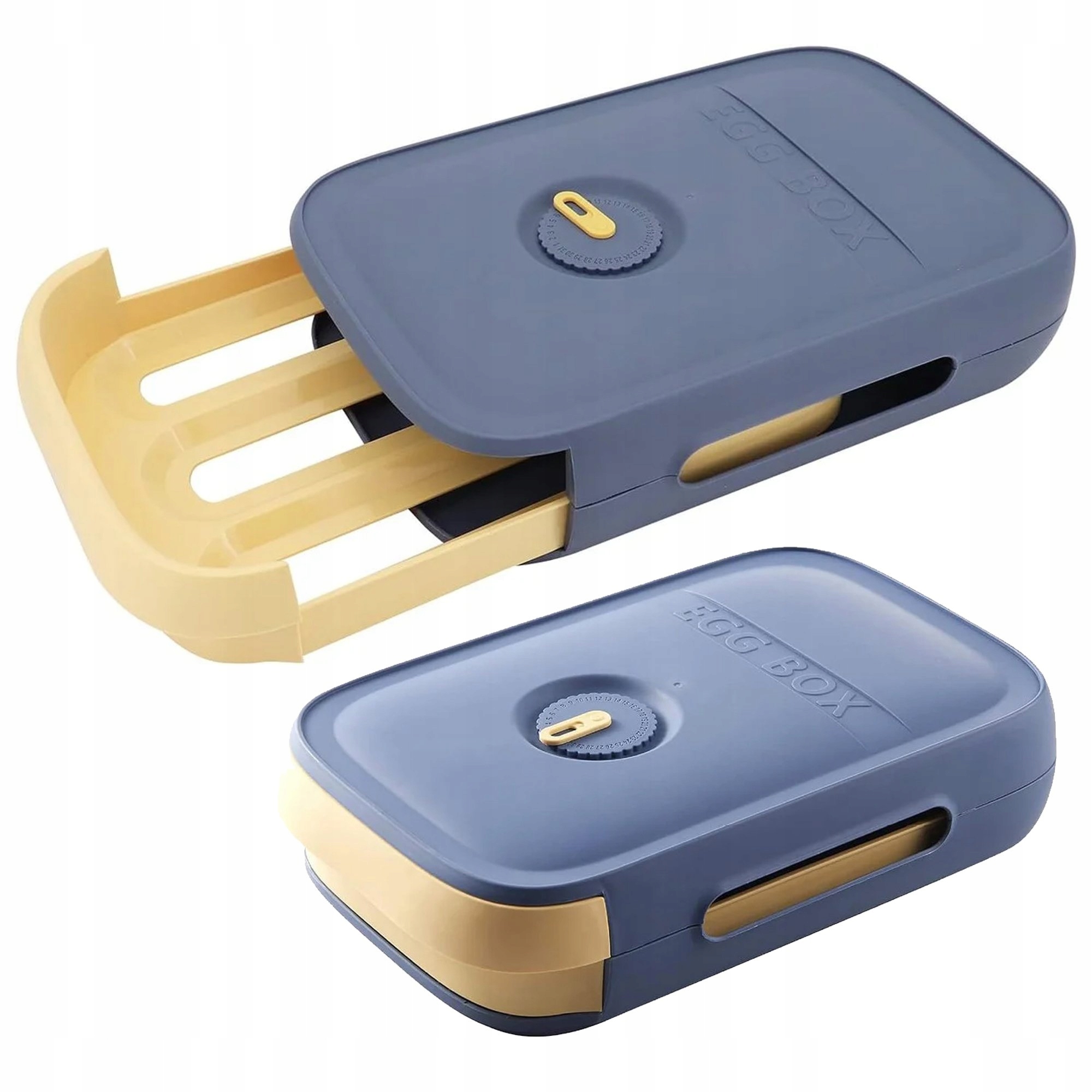 POJEMNIK NA JAJKA BOX ORGANIZER DO LODÓWKI PUDEŁKO SZUFLADA DO JAJ PUDEŁKO