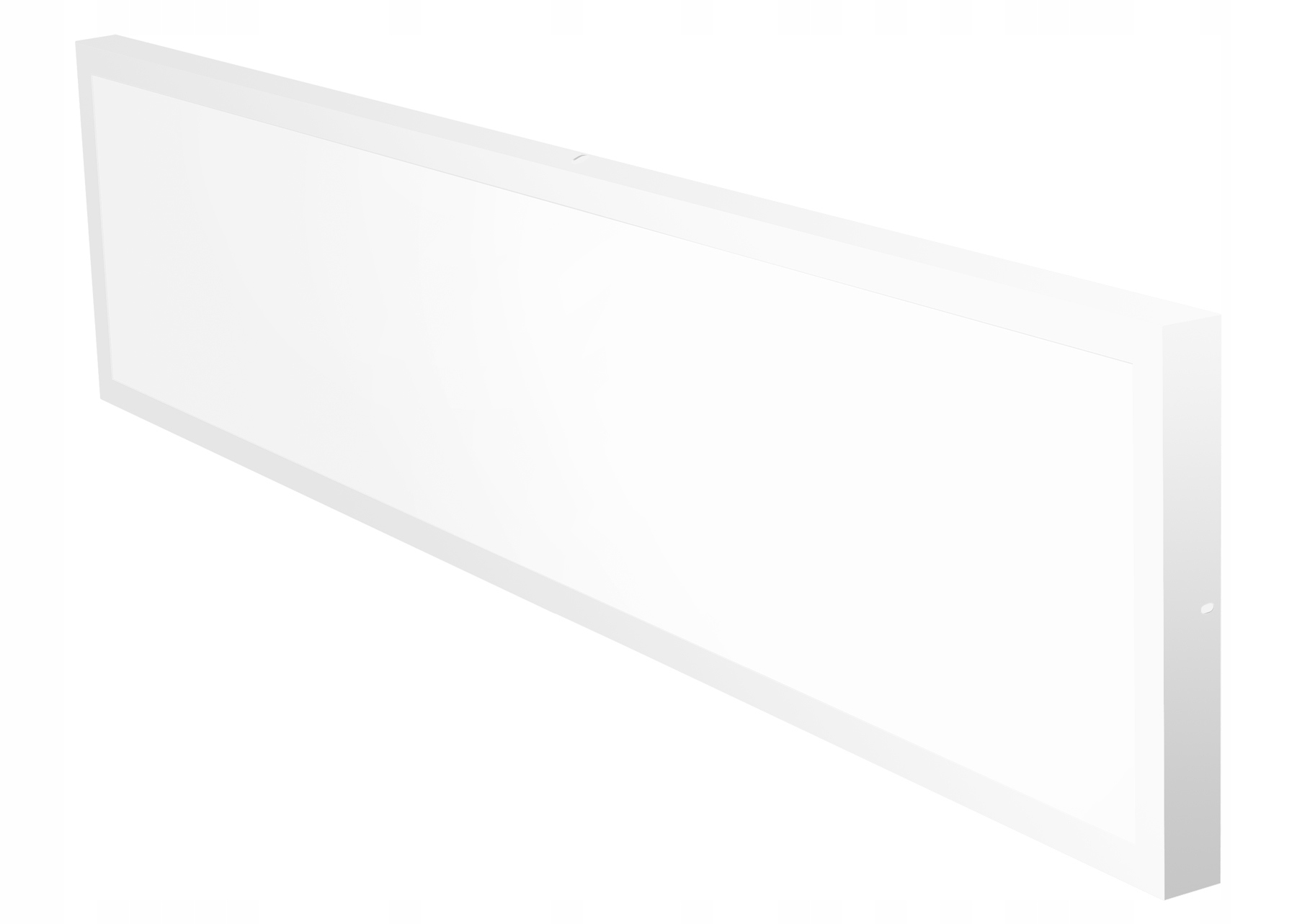 Plafon prostokątny Interlook 120 x 30 cm biały