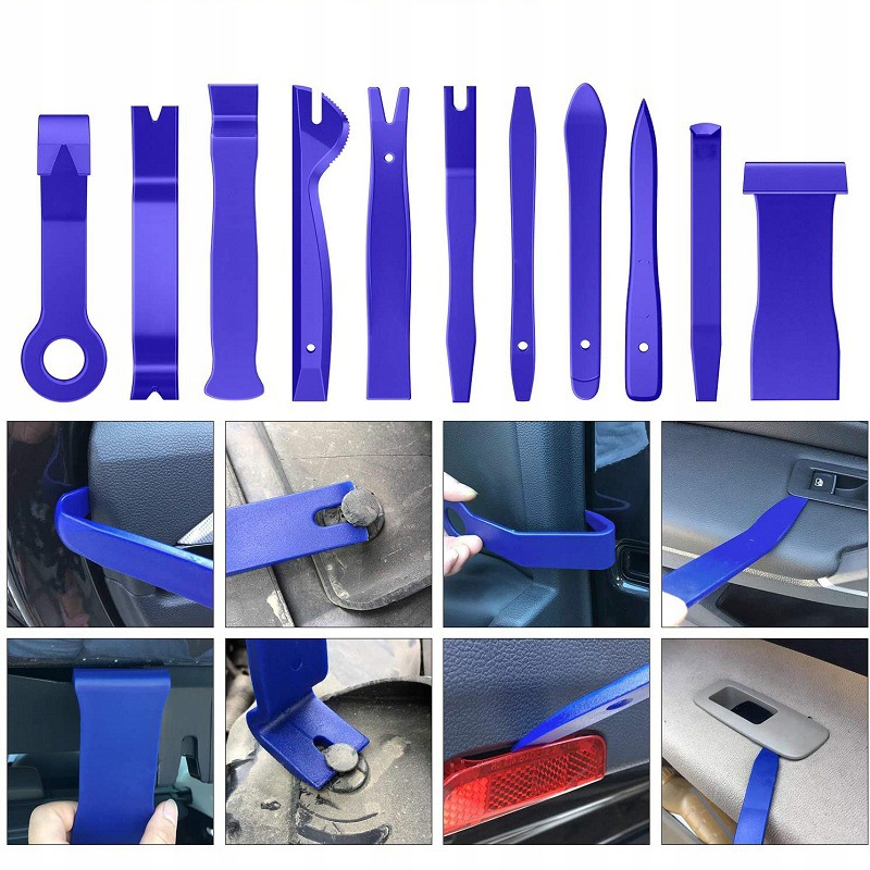 Zestaw ściągacze DO DEMONTAŻU USUWANIA TAPICERKI radia ściągacze 40 XXL